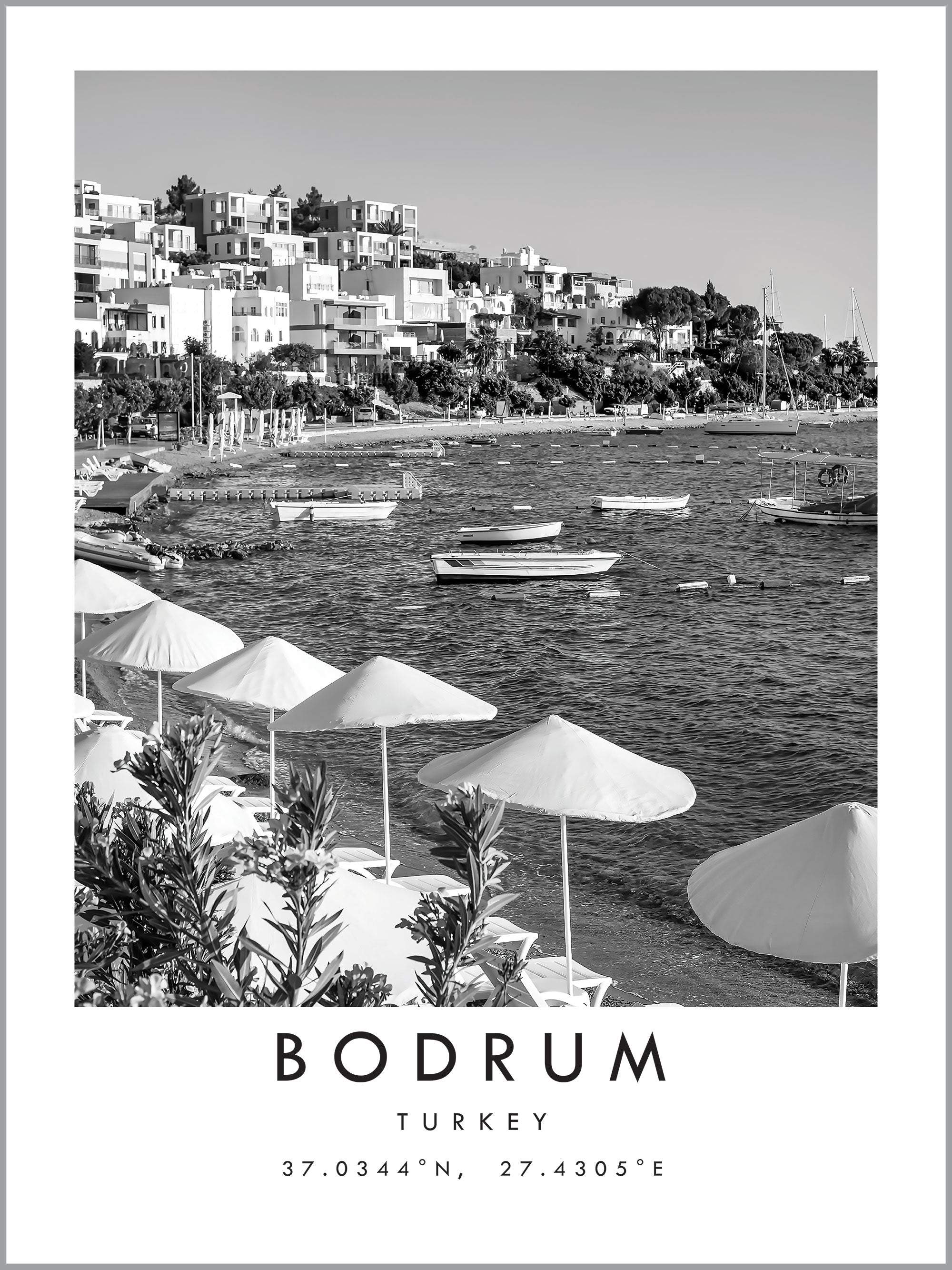 Bodrum Travel Print