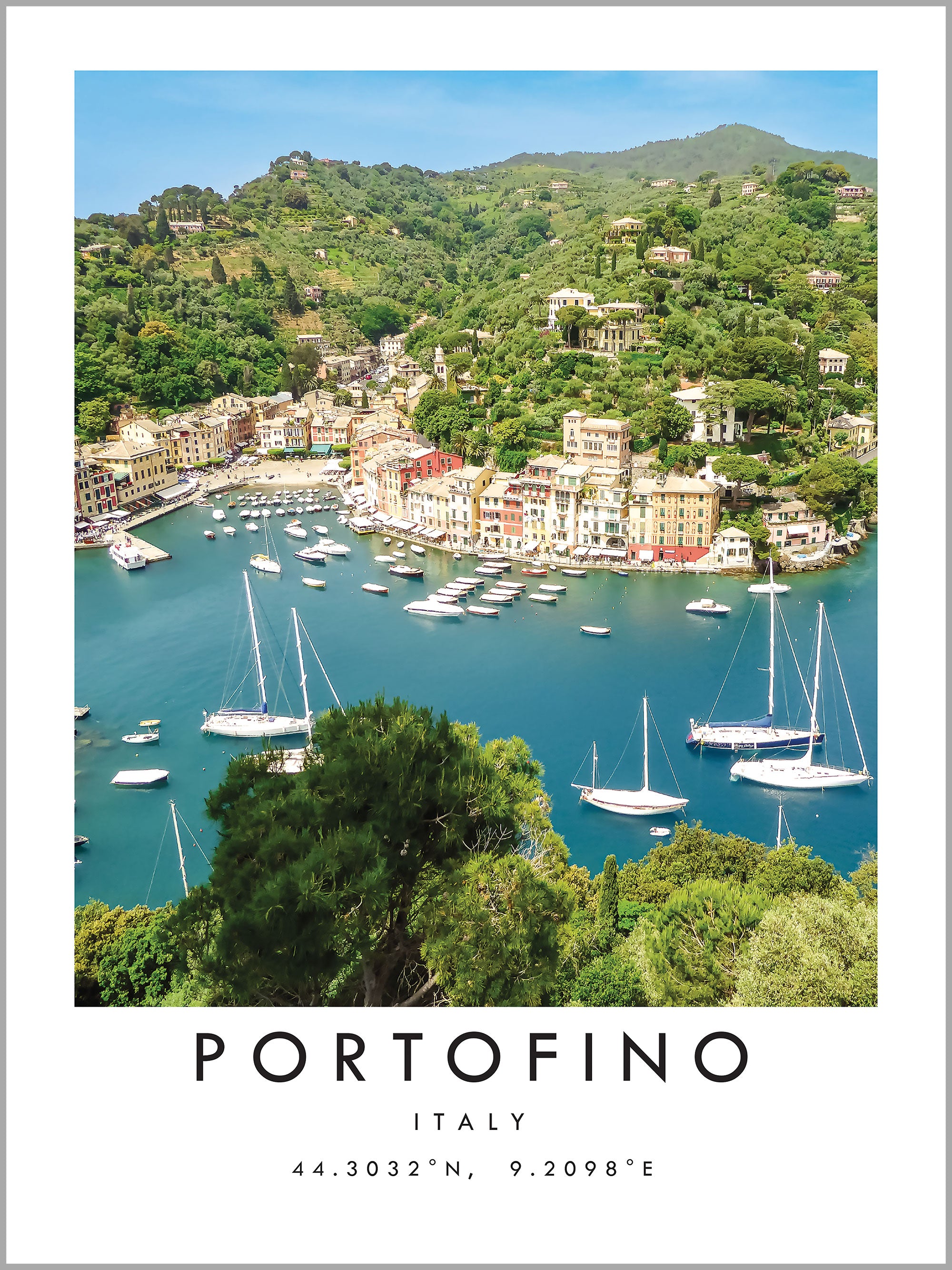 Portofino Travel Print