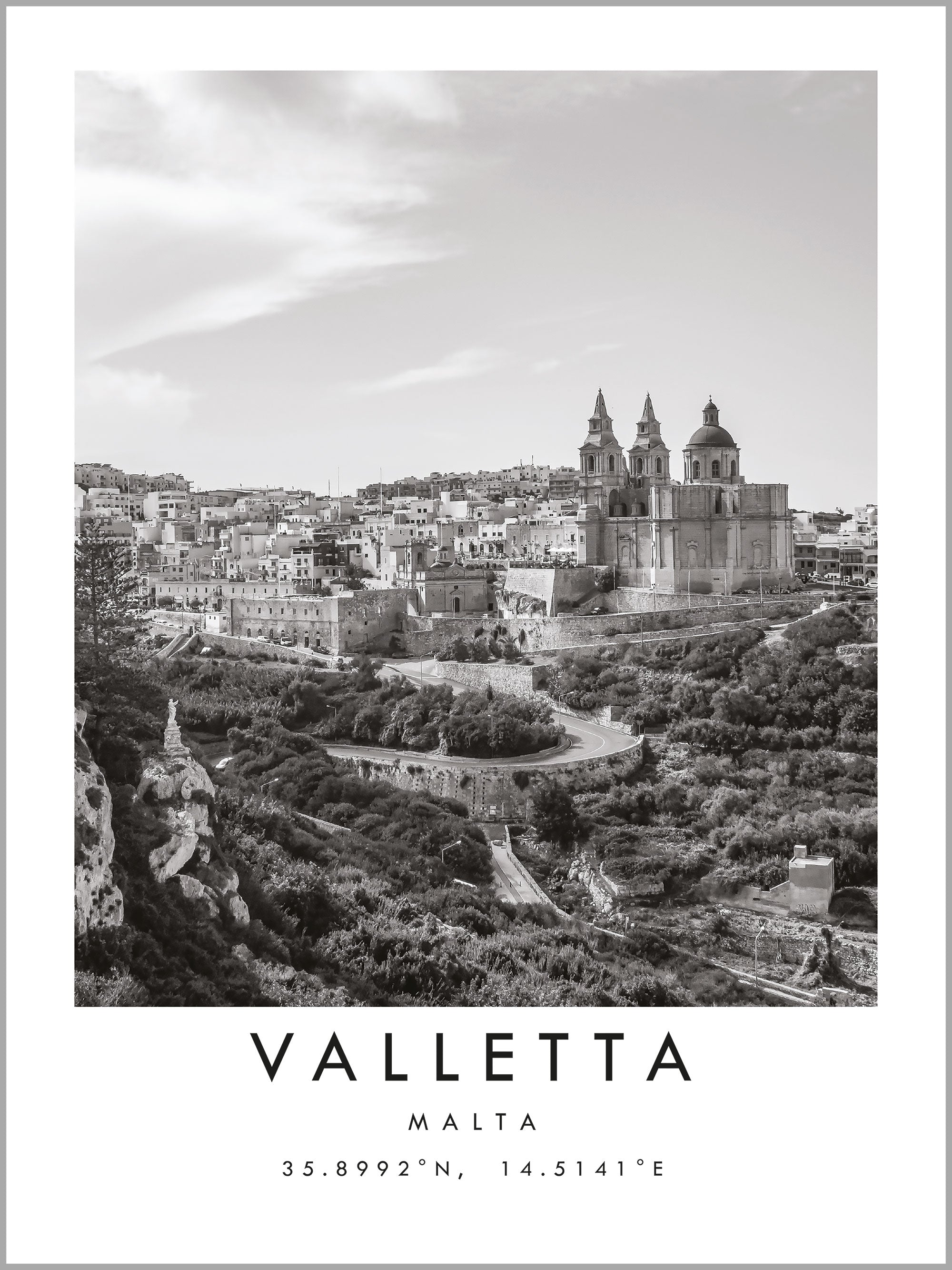 Valletta Travel Print
