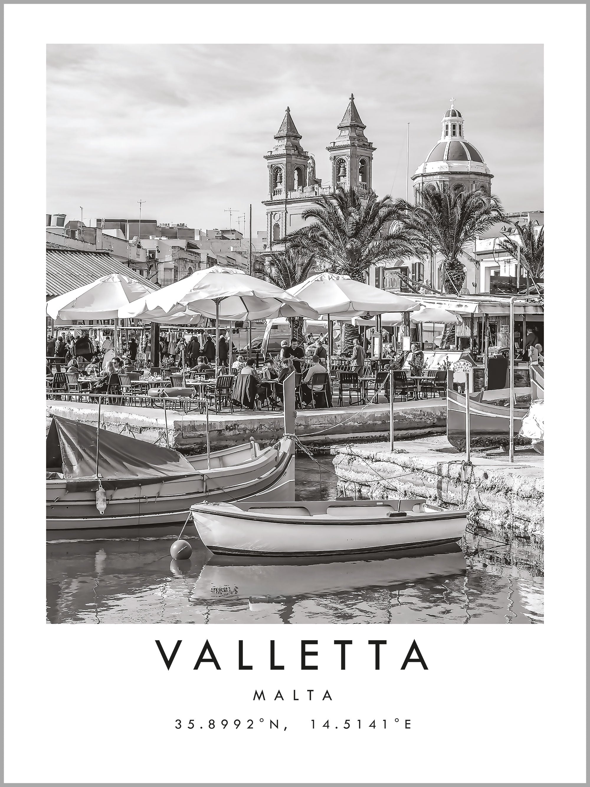 Valletta Travel Print