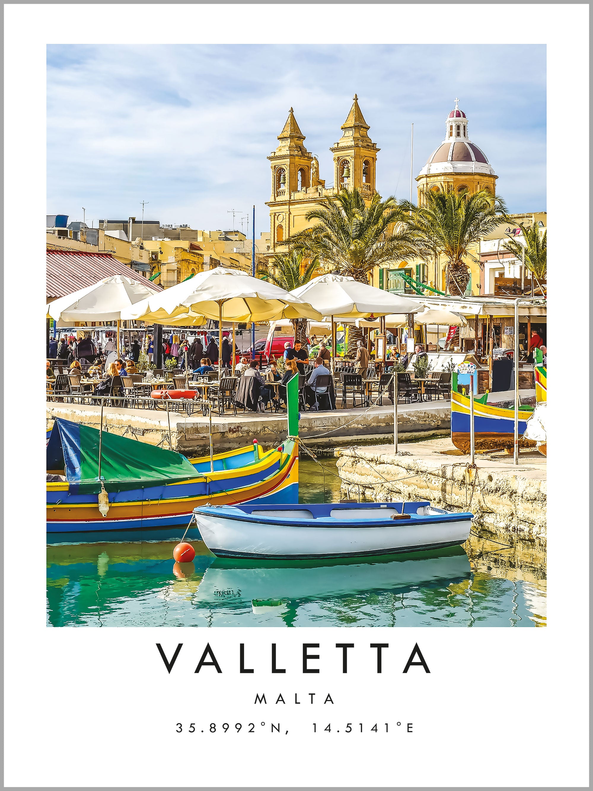 Valletta Travel Print