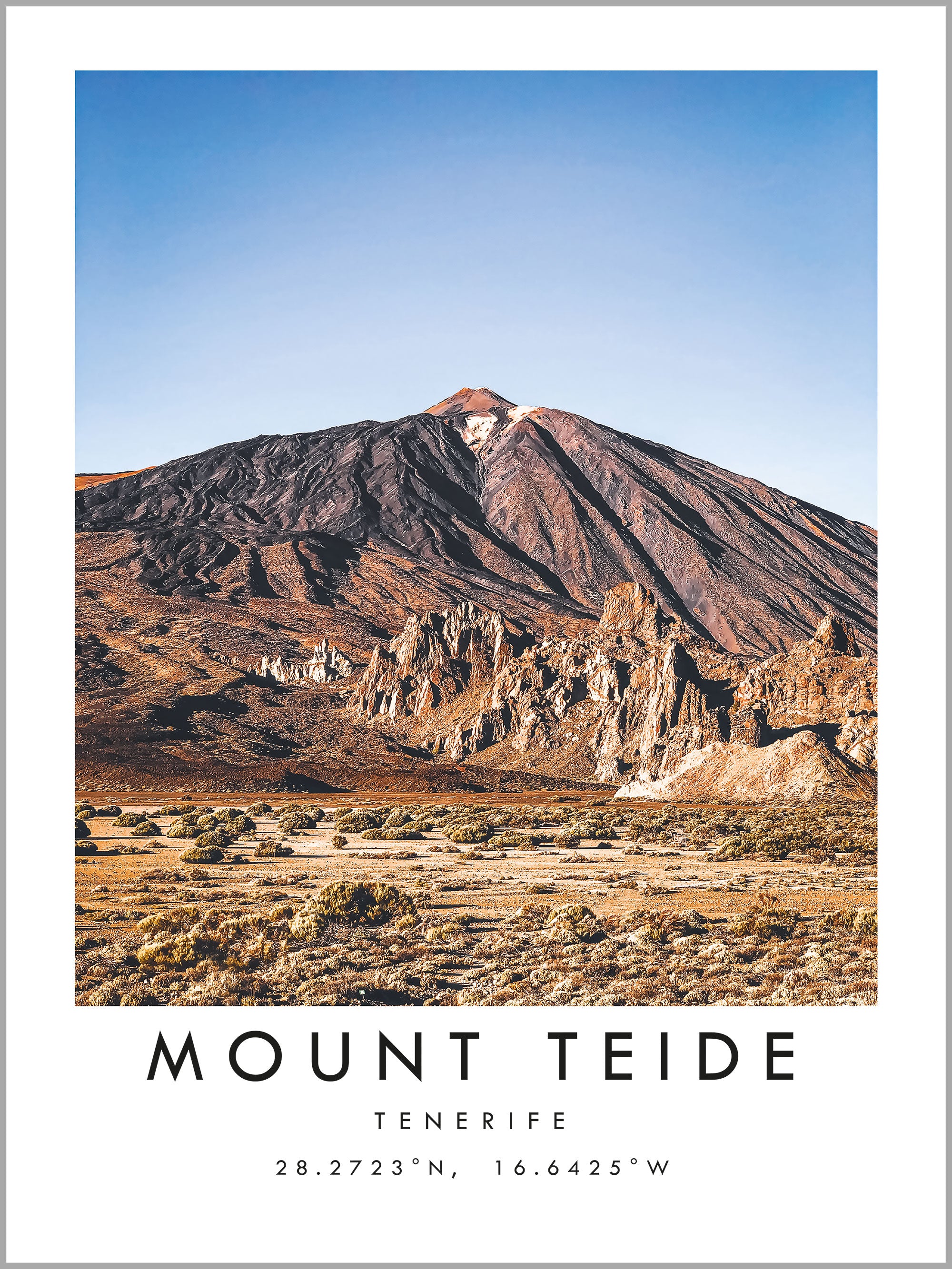 Mount Teide Travel Print