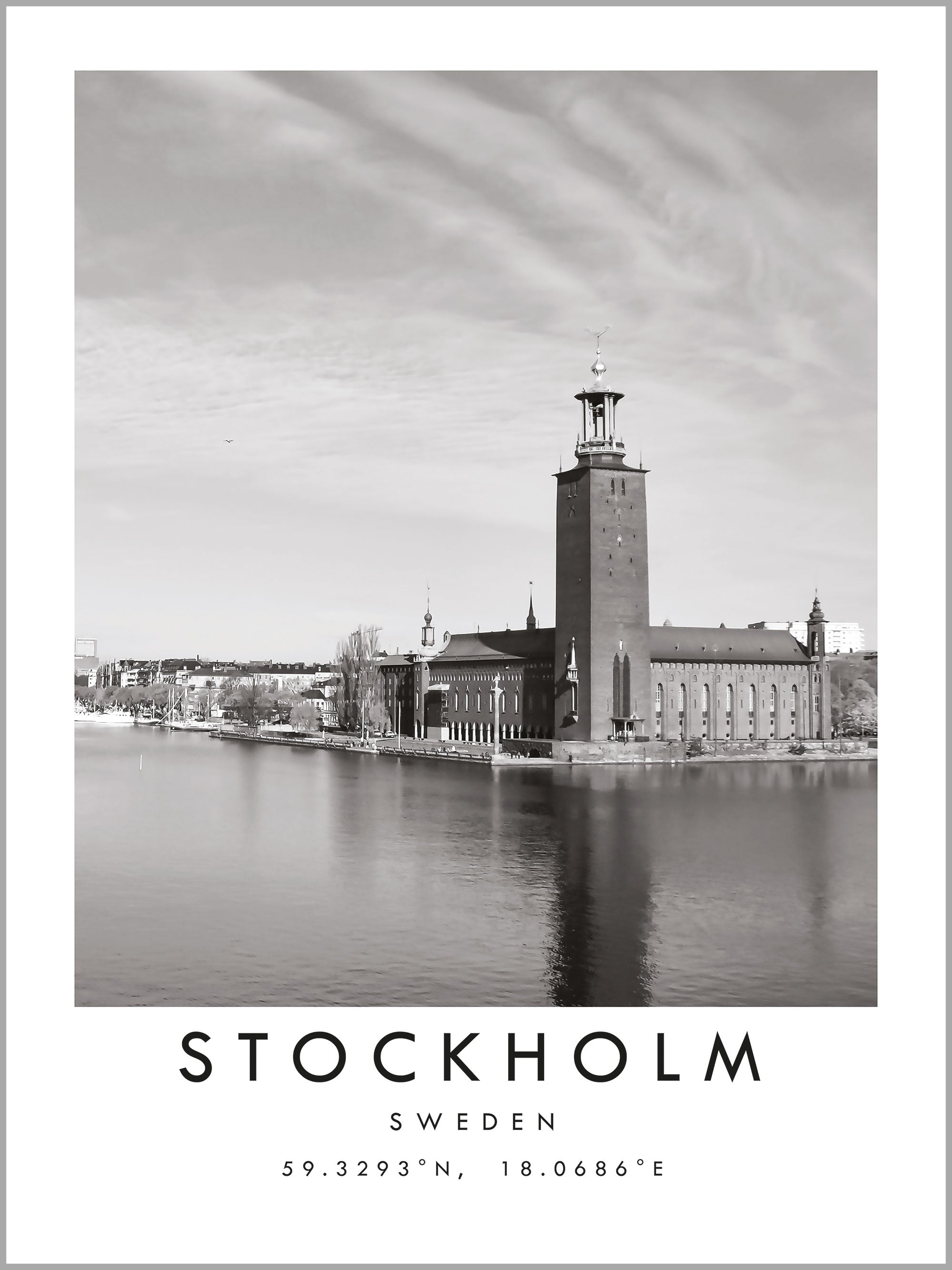 Stockholm Travel Print