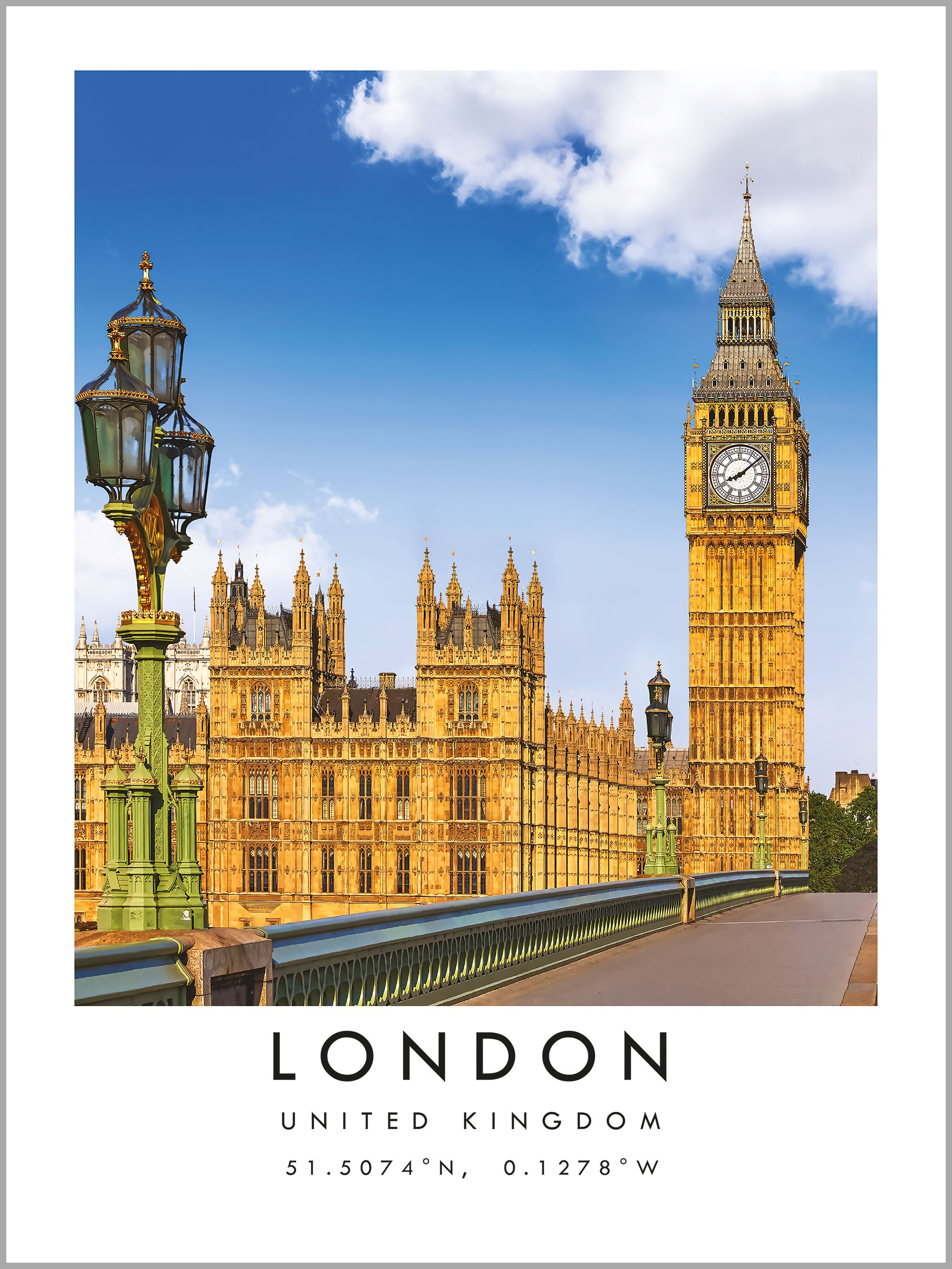 London Travel Print