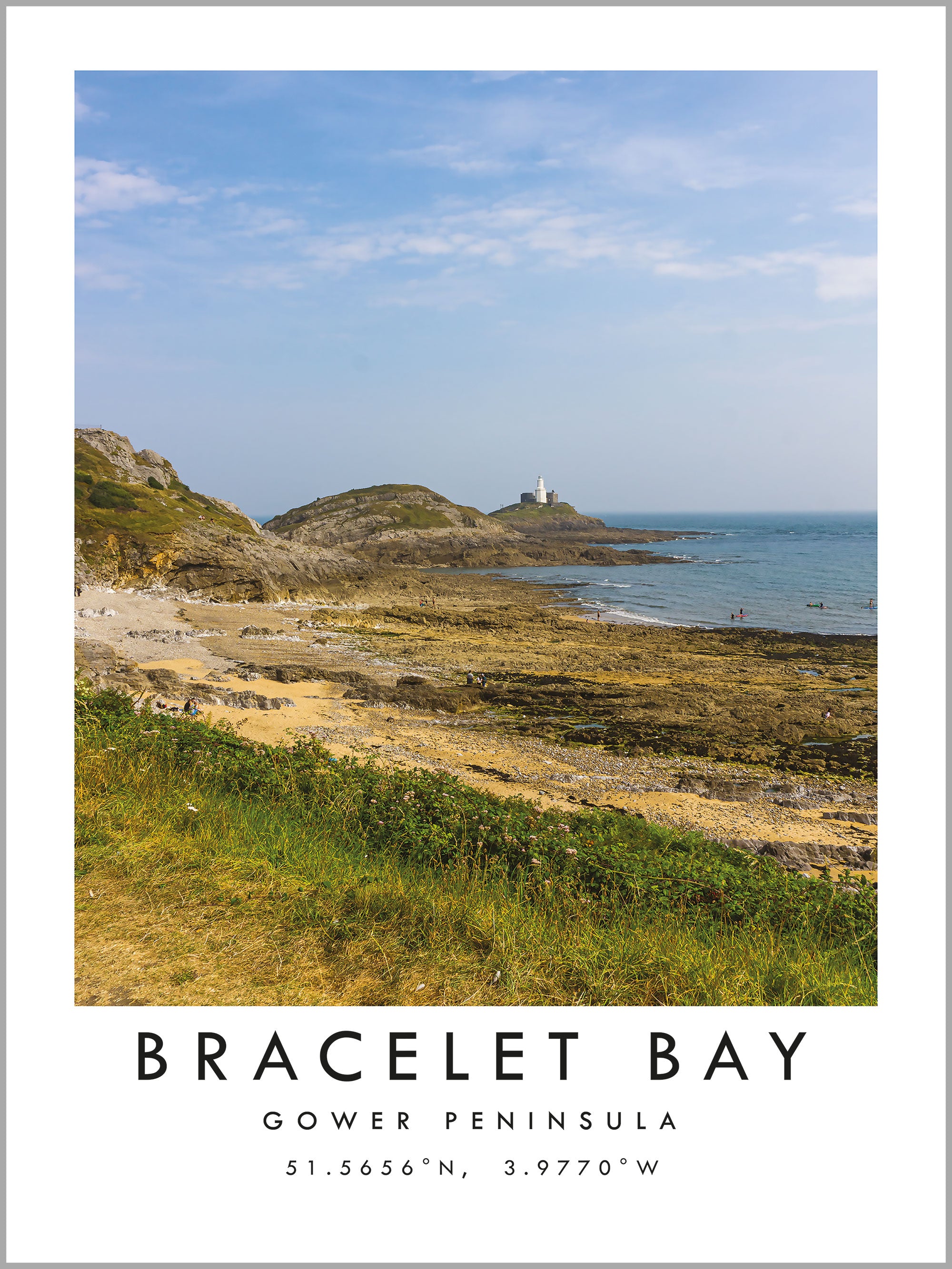 Bracelet Bay Travel Print