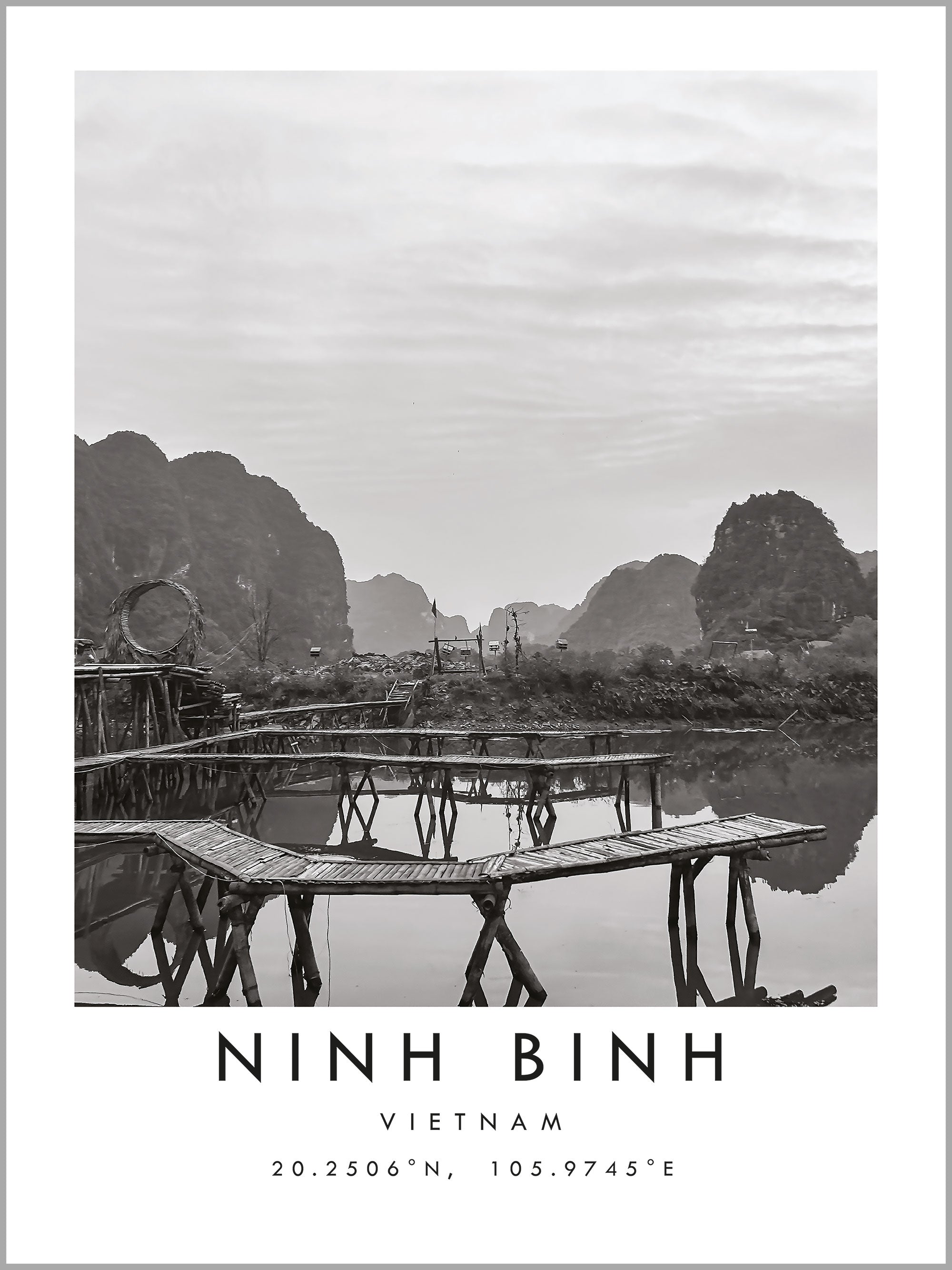 Ninh Binh Travel Print