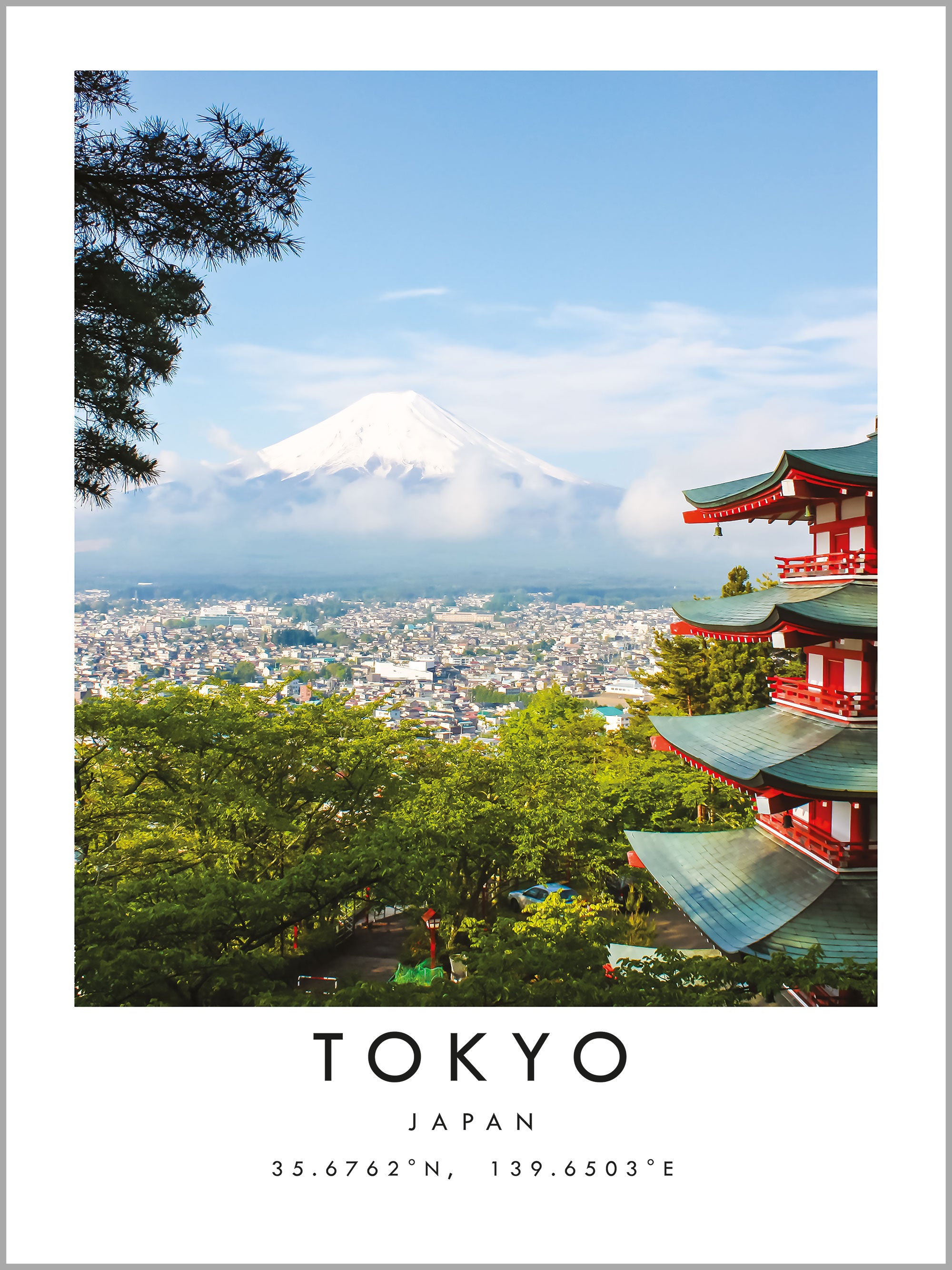 Tokyo Travel Print