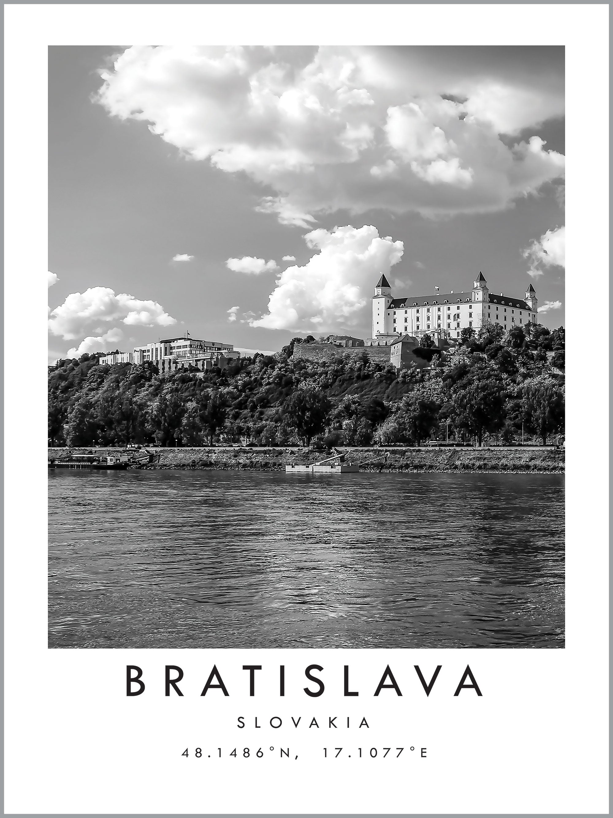 Bratislava Travel Print