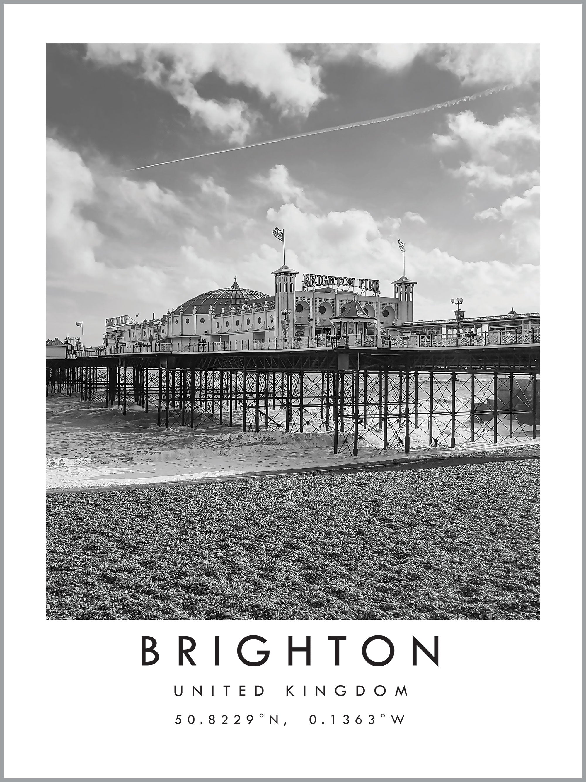 Brighton Travel Print