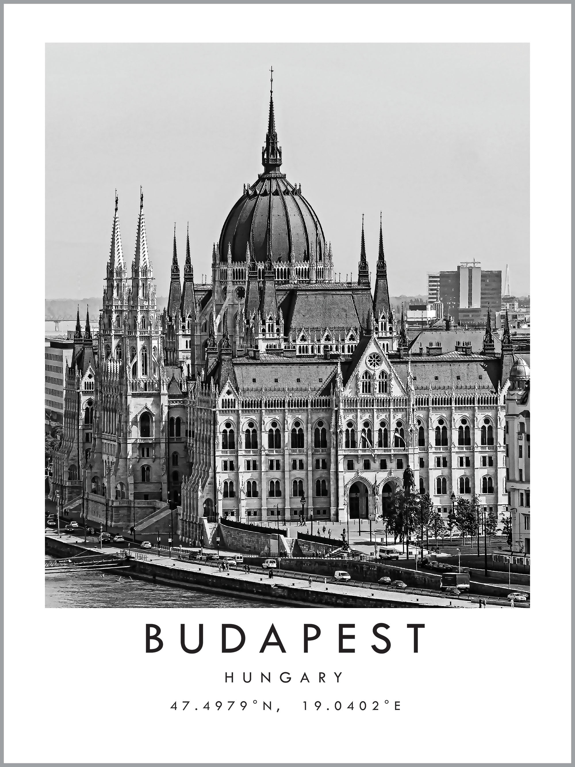 Budapest Travel Print