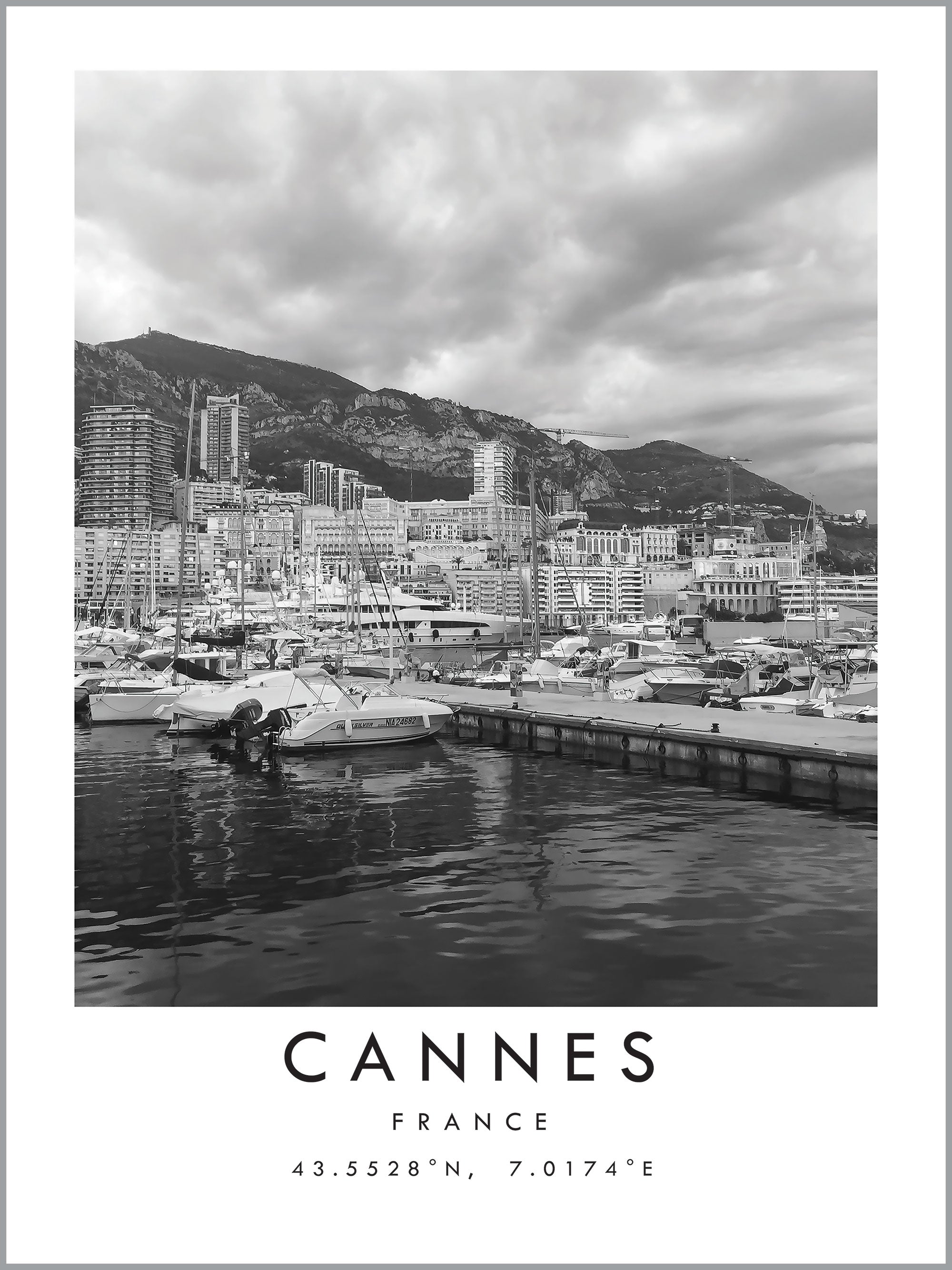 Cannes Travel Print