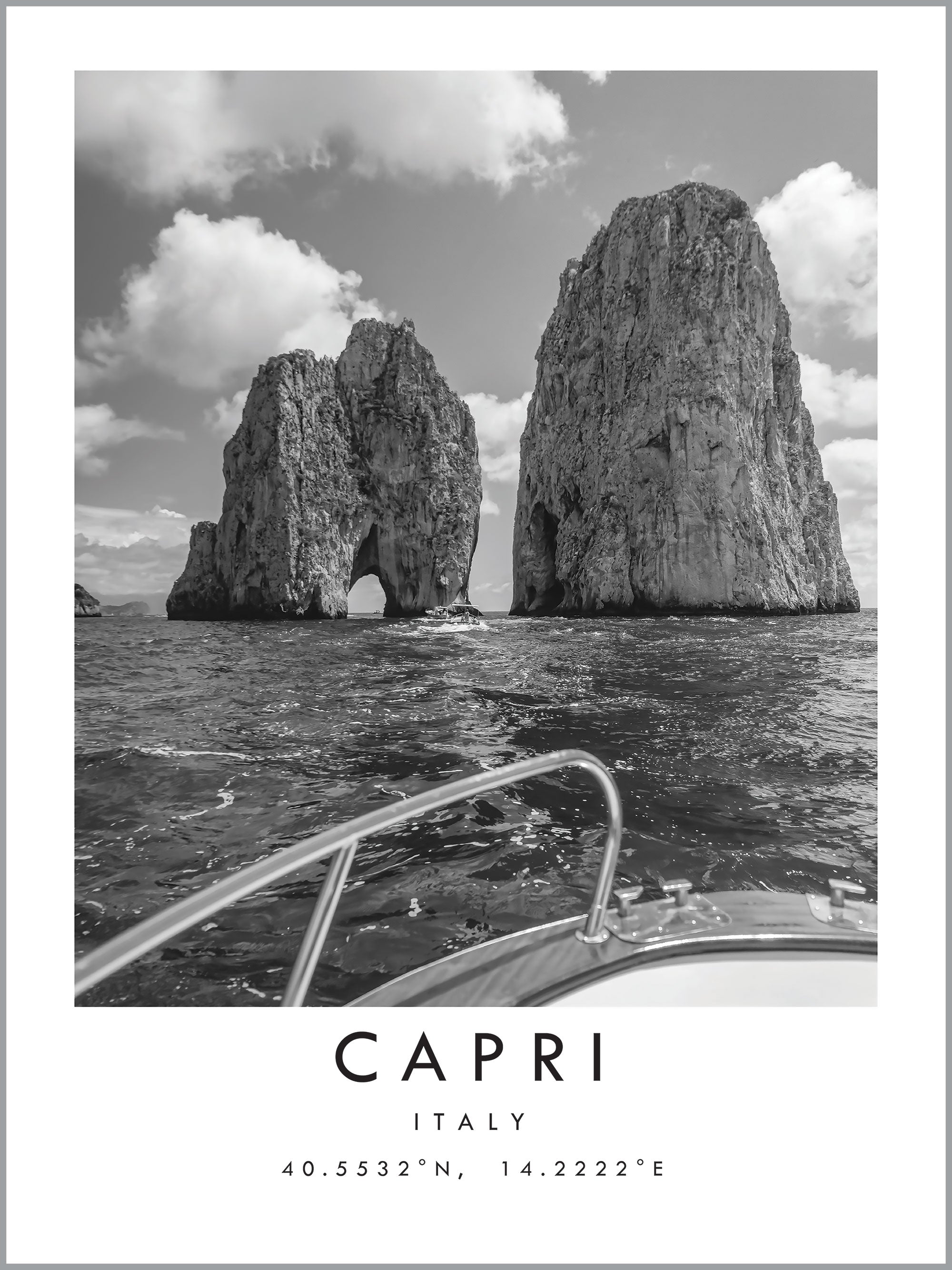 Capri Travel Print