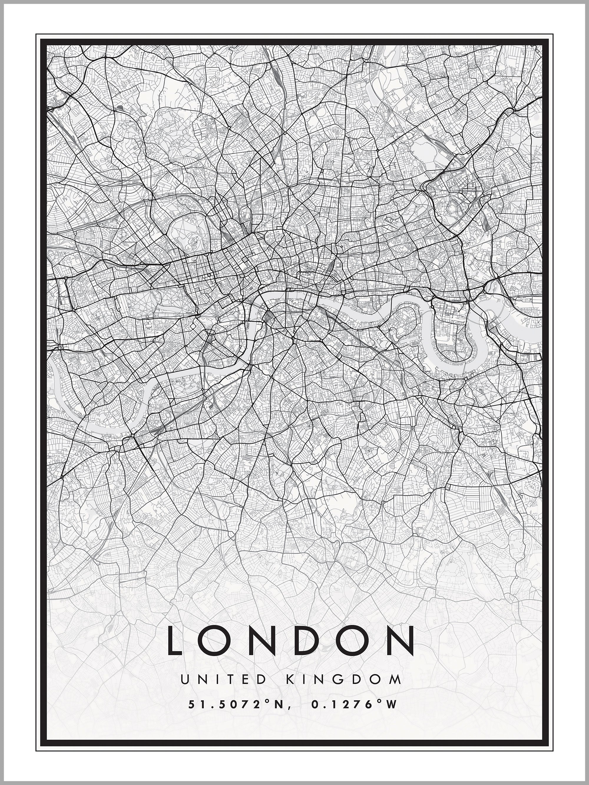London Map Print
