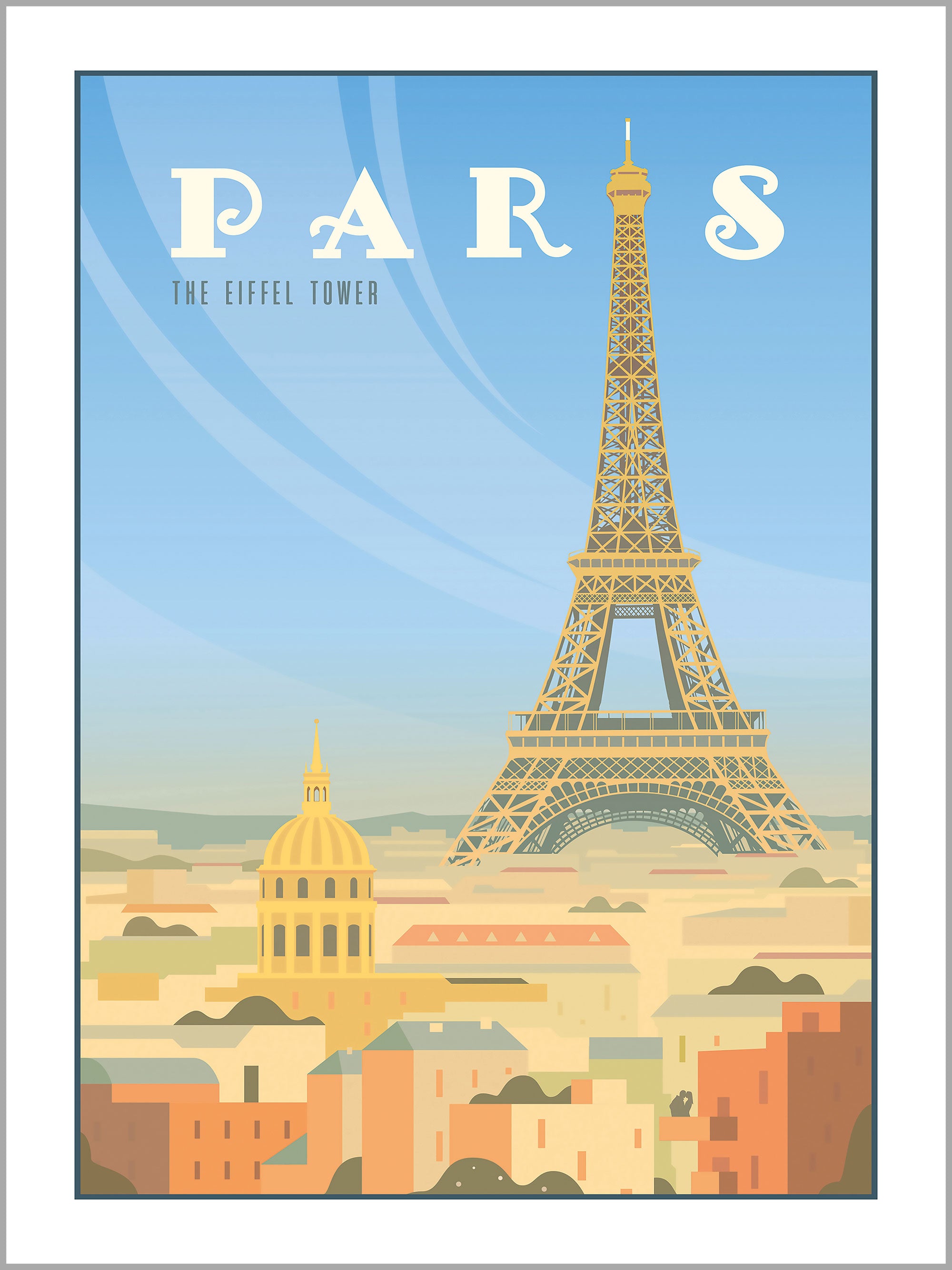 Paris Travel Poster