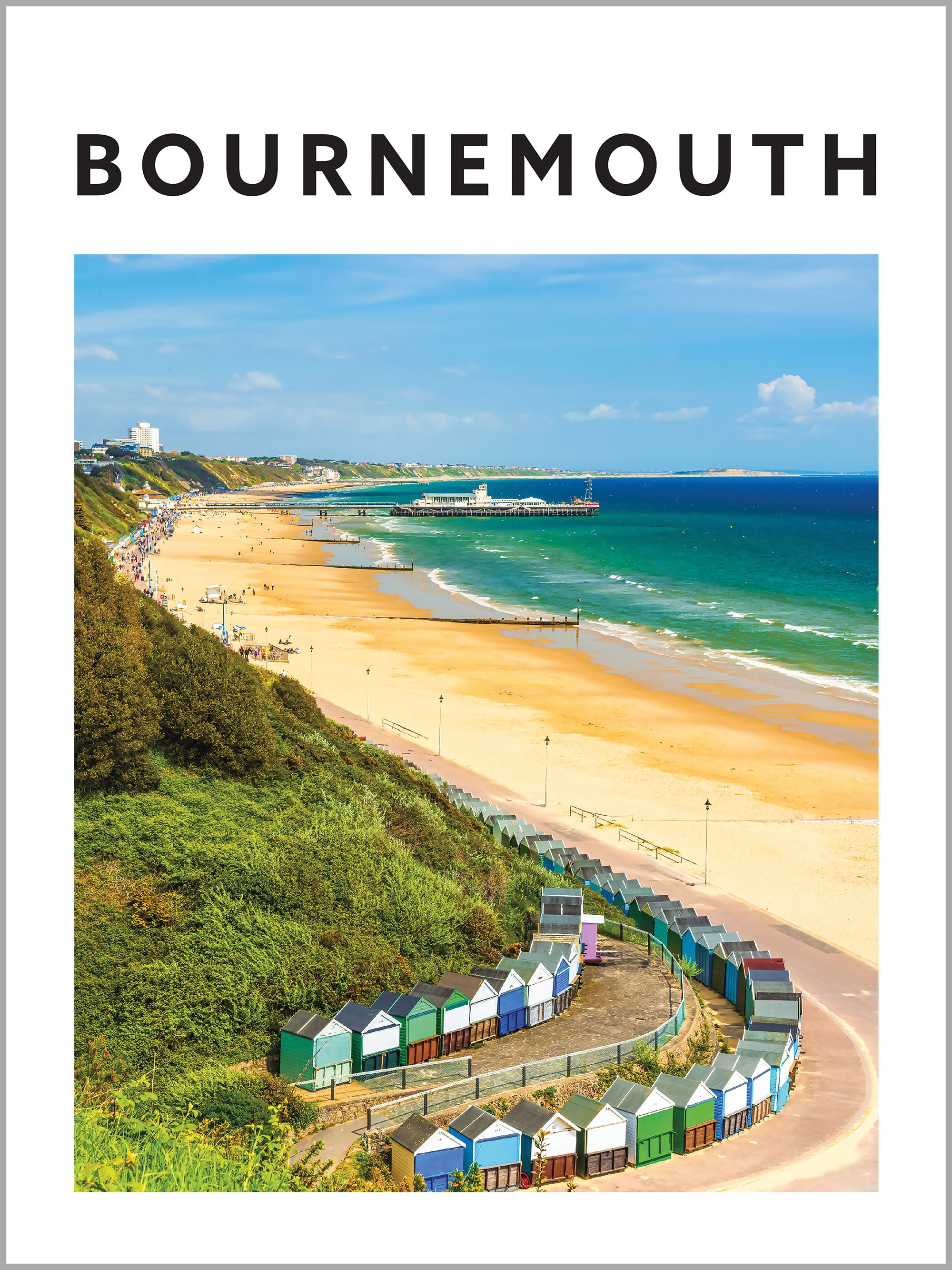 Bournemouth Travel Print