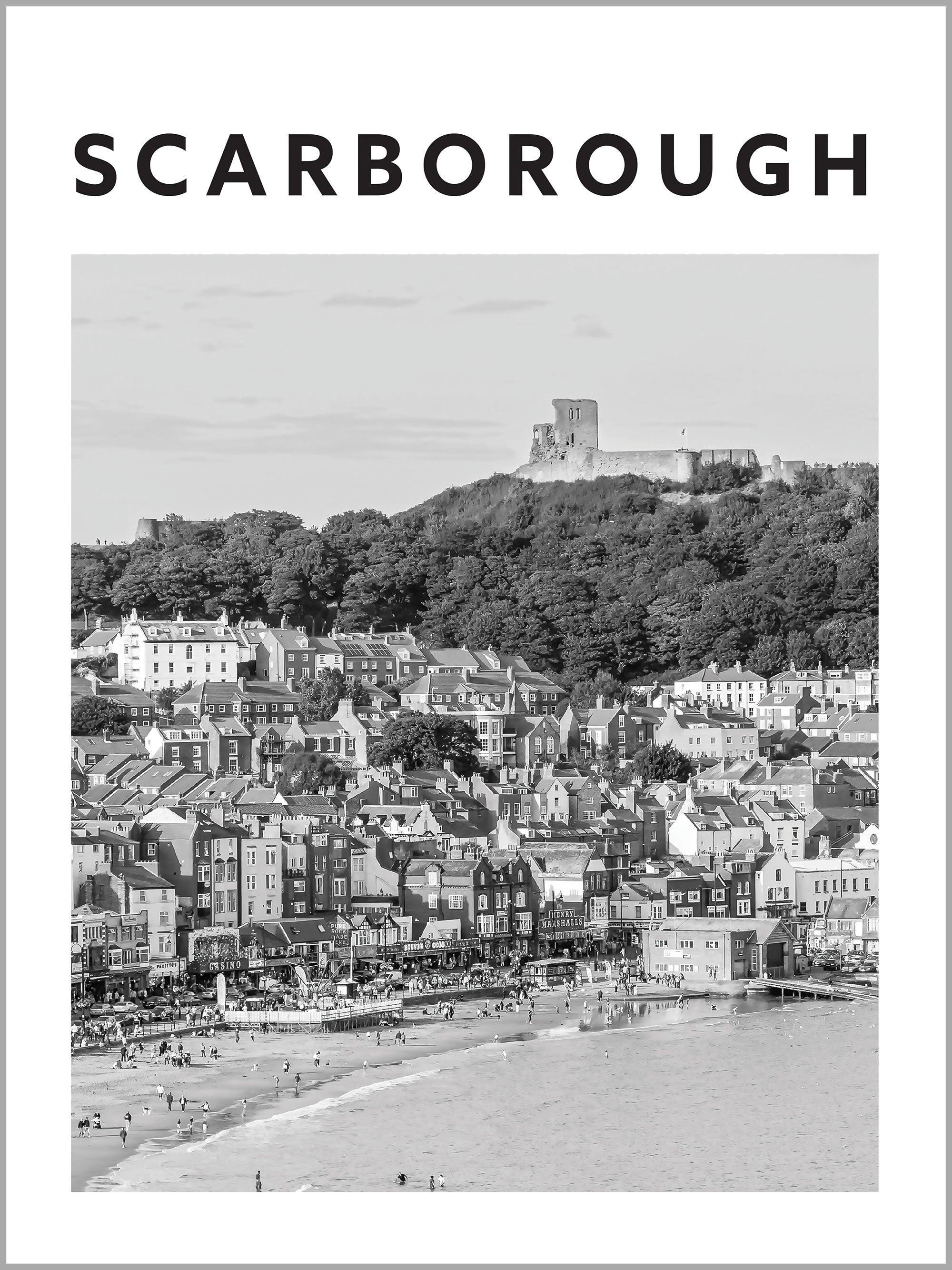 Scarborough Travel Print