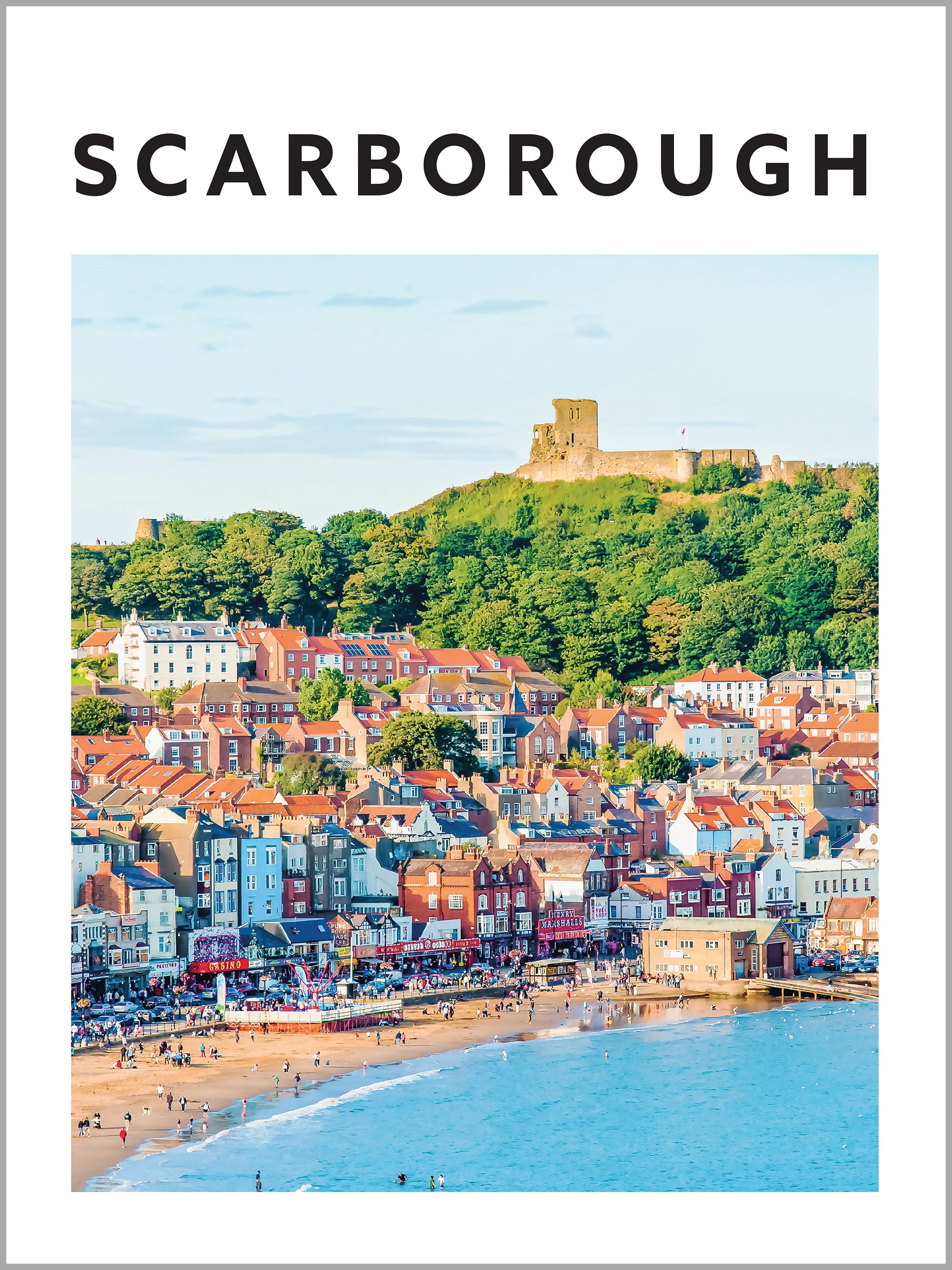 Scarborough Travel Print