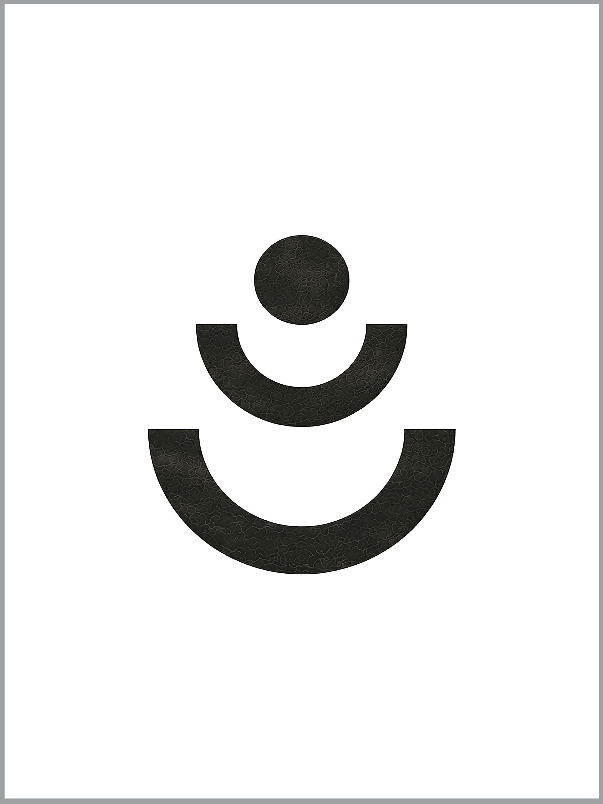 Minimalist Abstract Circle Print