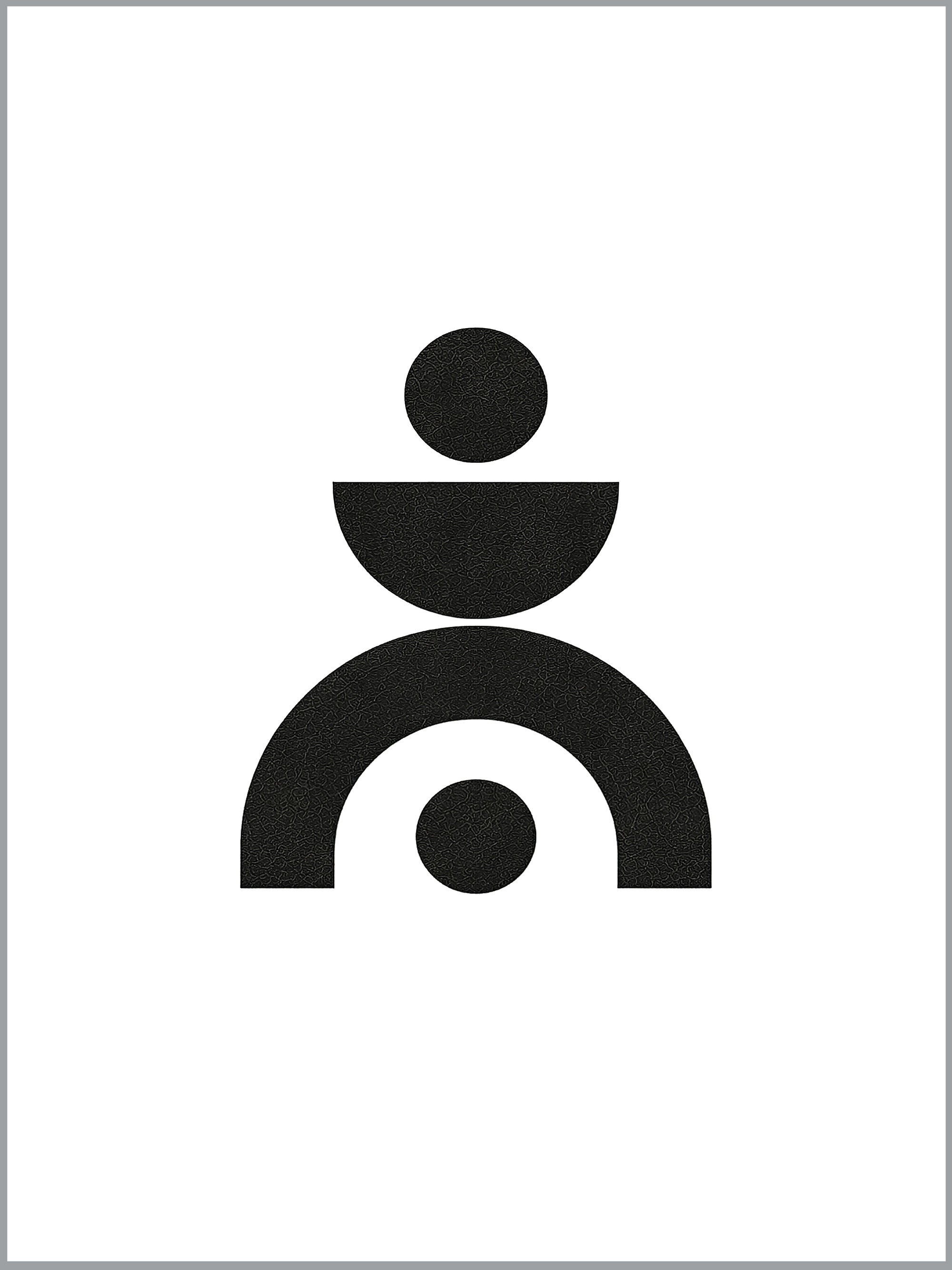 Minimalist Abstract Balance Print