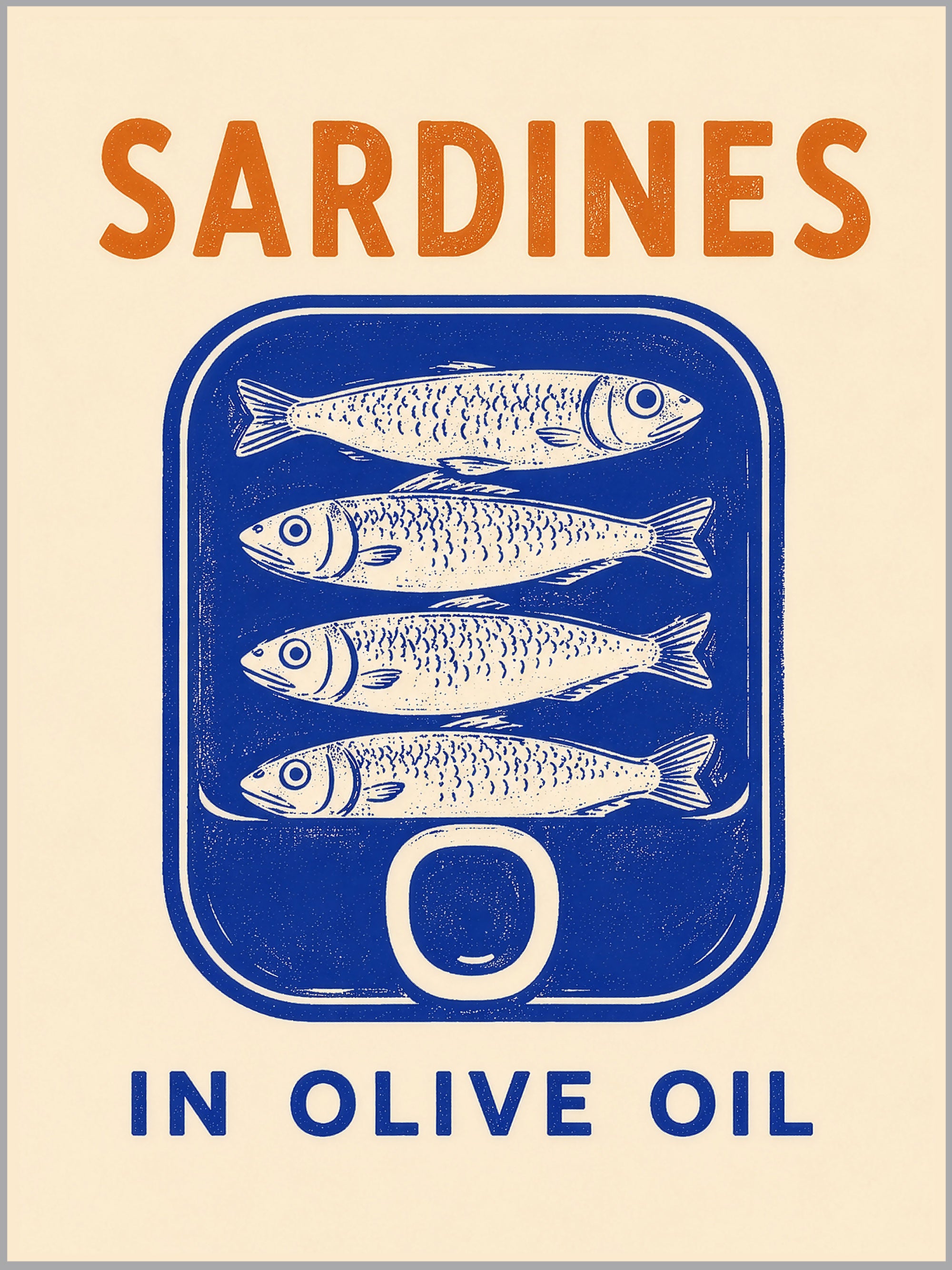 Sardines In Olive Oil Print