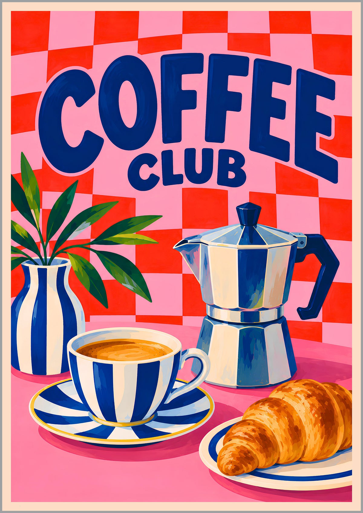 Coffee Club Print