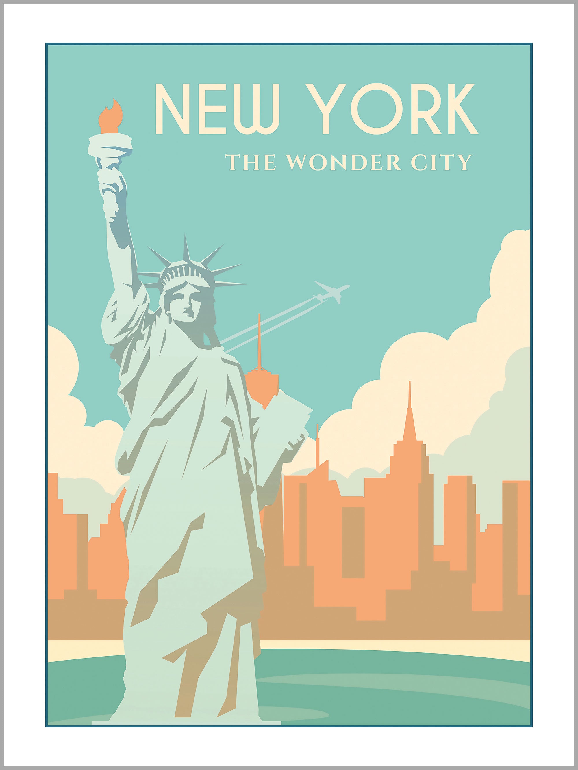New York Travel Poster