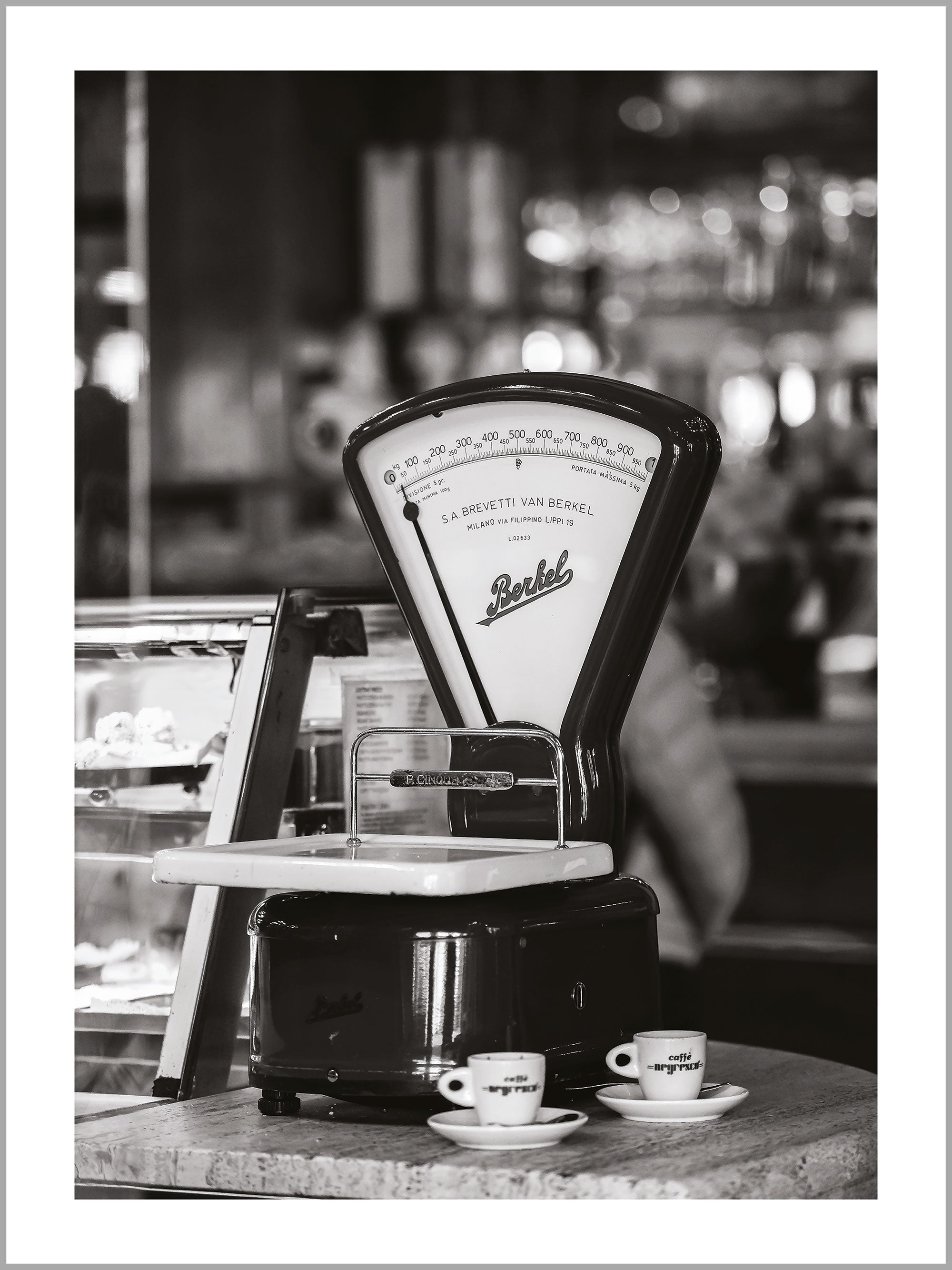 Vintage Café Counter