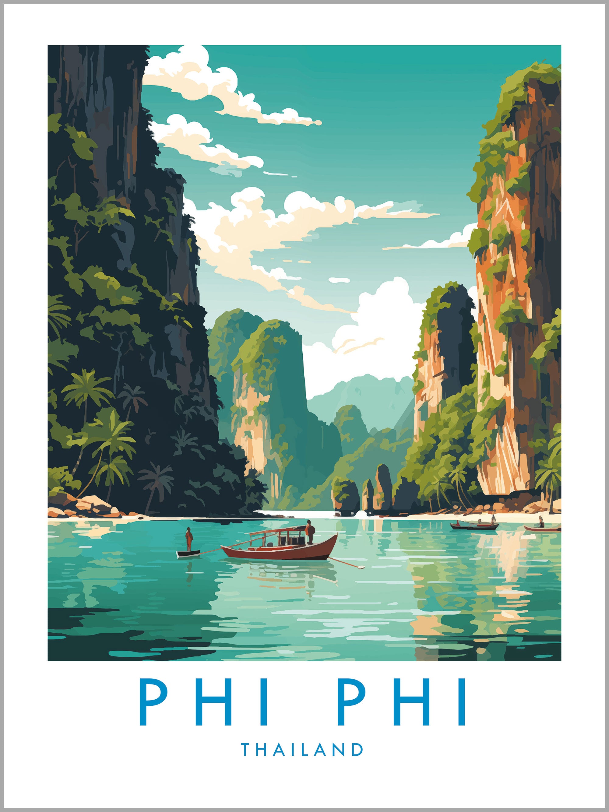 Phi Phi Travel Print