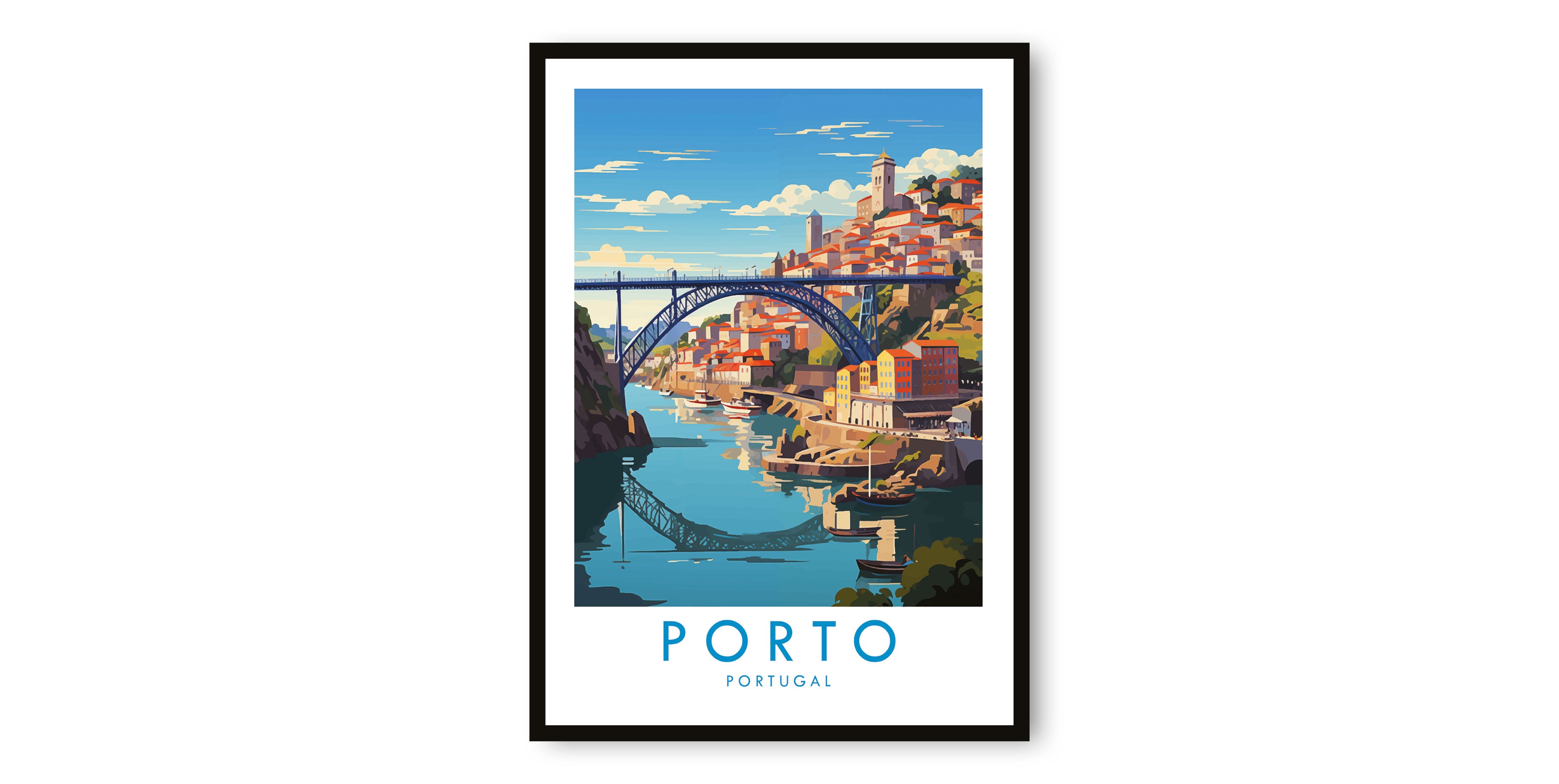 Porto Travel Print