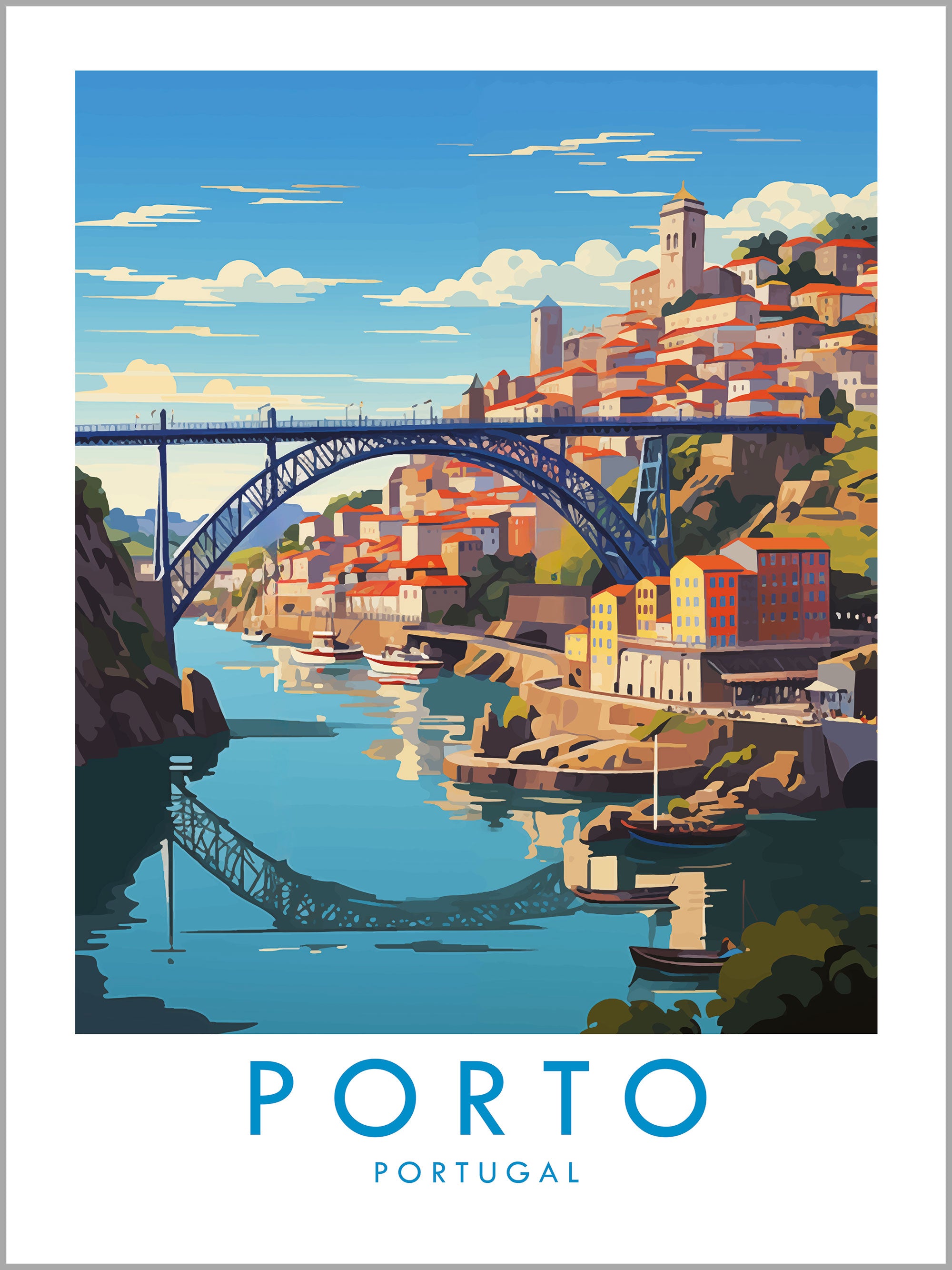 Porto Travel Print
