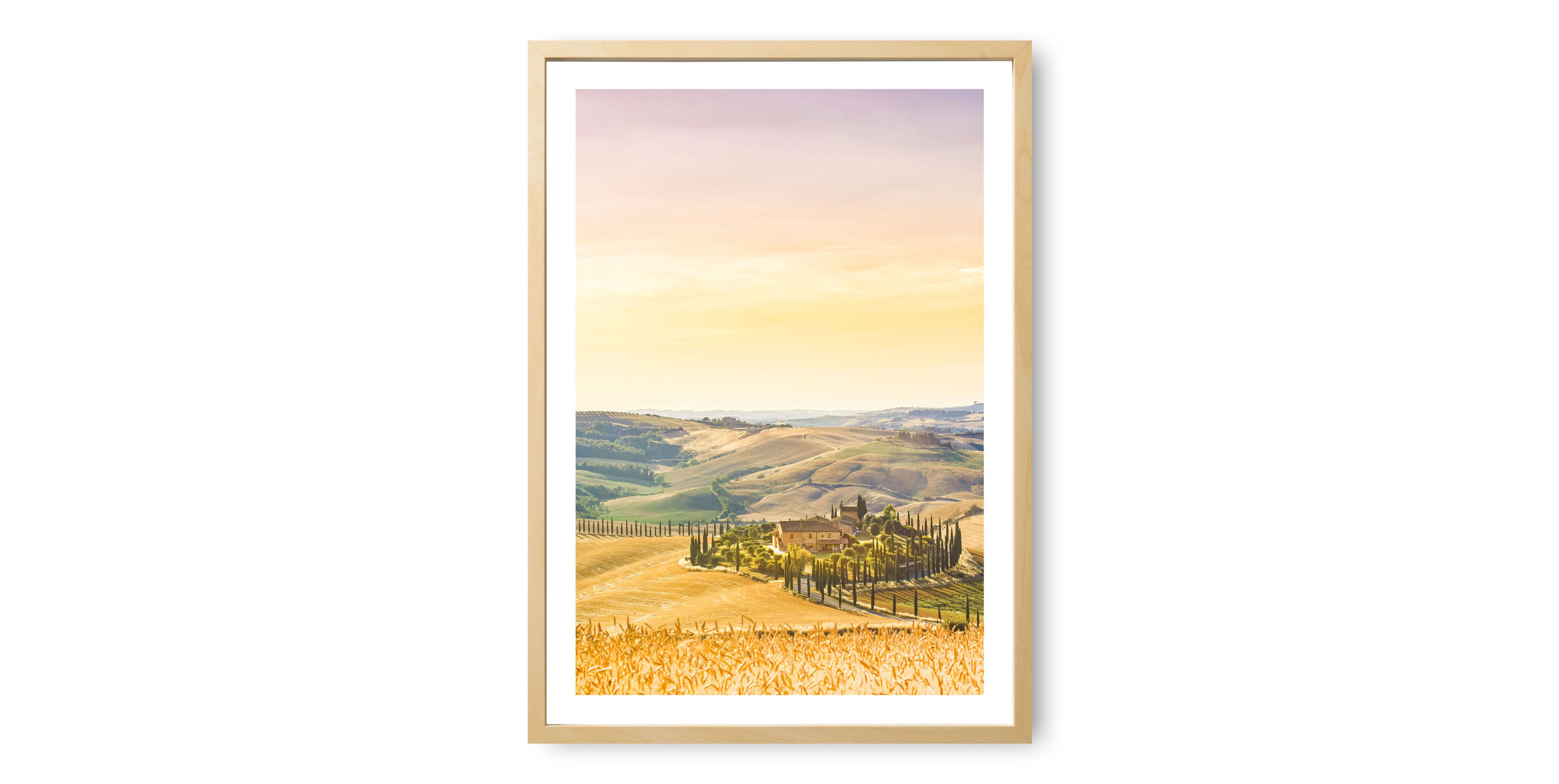 Tuscany Golden Hills Print