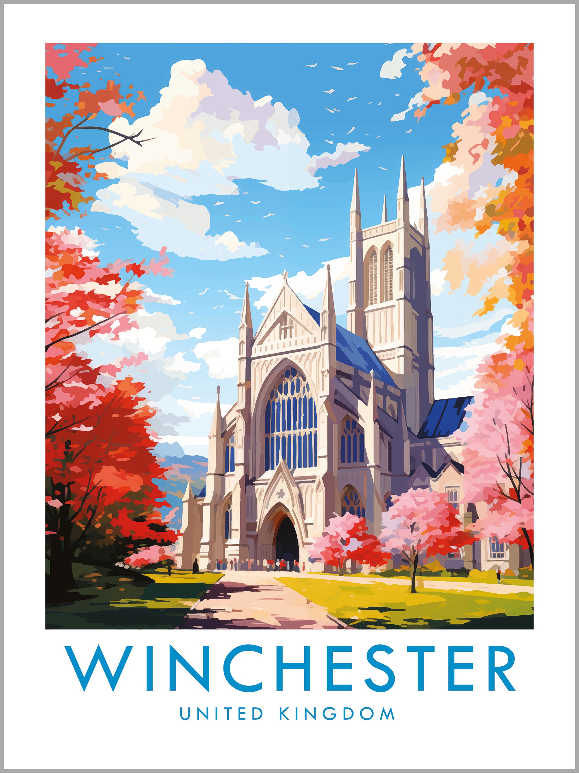 Winchester Travel Print