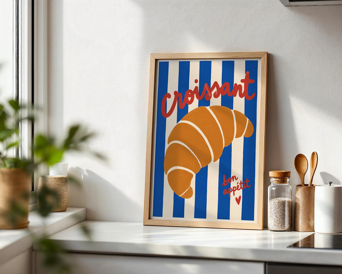 Croissant Print