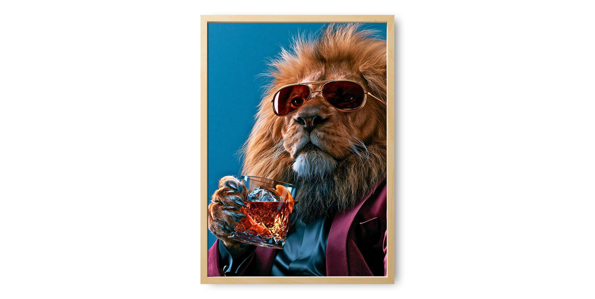 Lion Bar Print