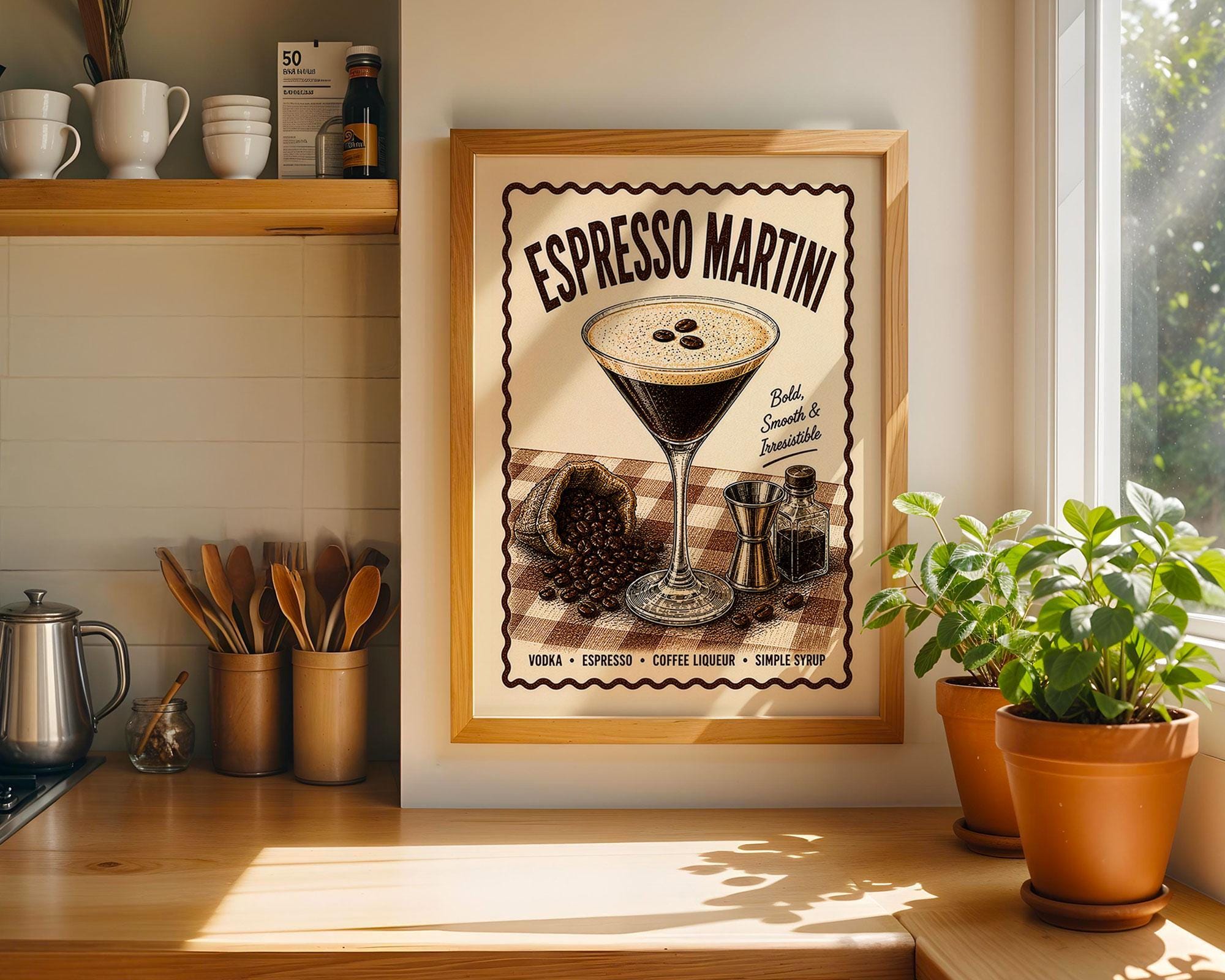 Espresso Martini Cocktail Print