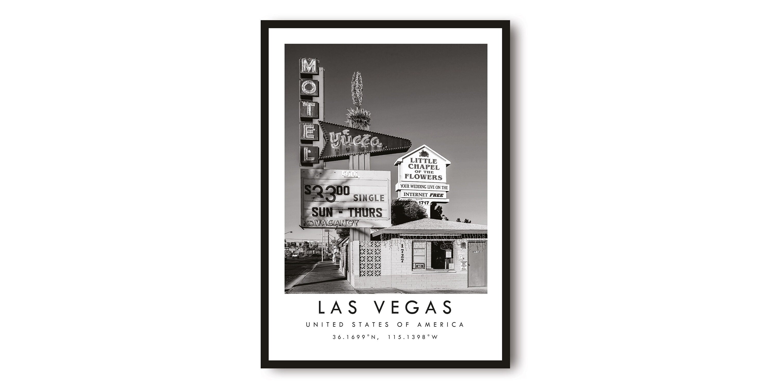 Las Vegas Travel Print, Las Vegas Poster, Unique Wallart Decor, Black and White Home Decor, America Las Vegas , Popular Gift A1/A2/A3/A4/A5