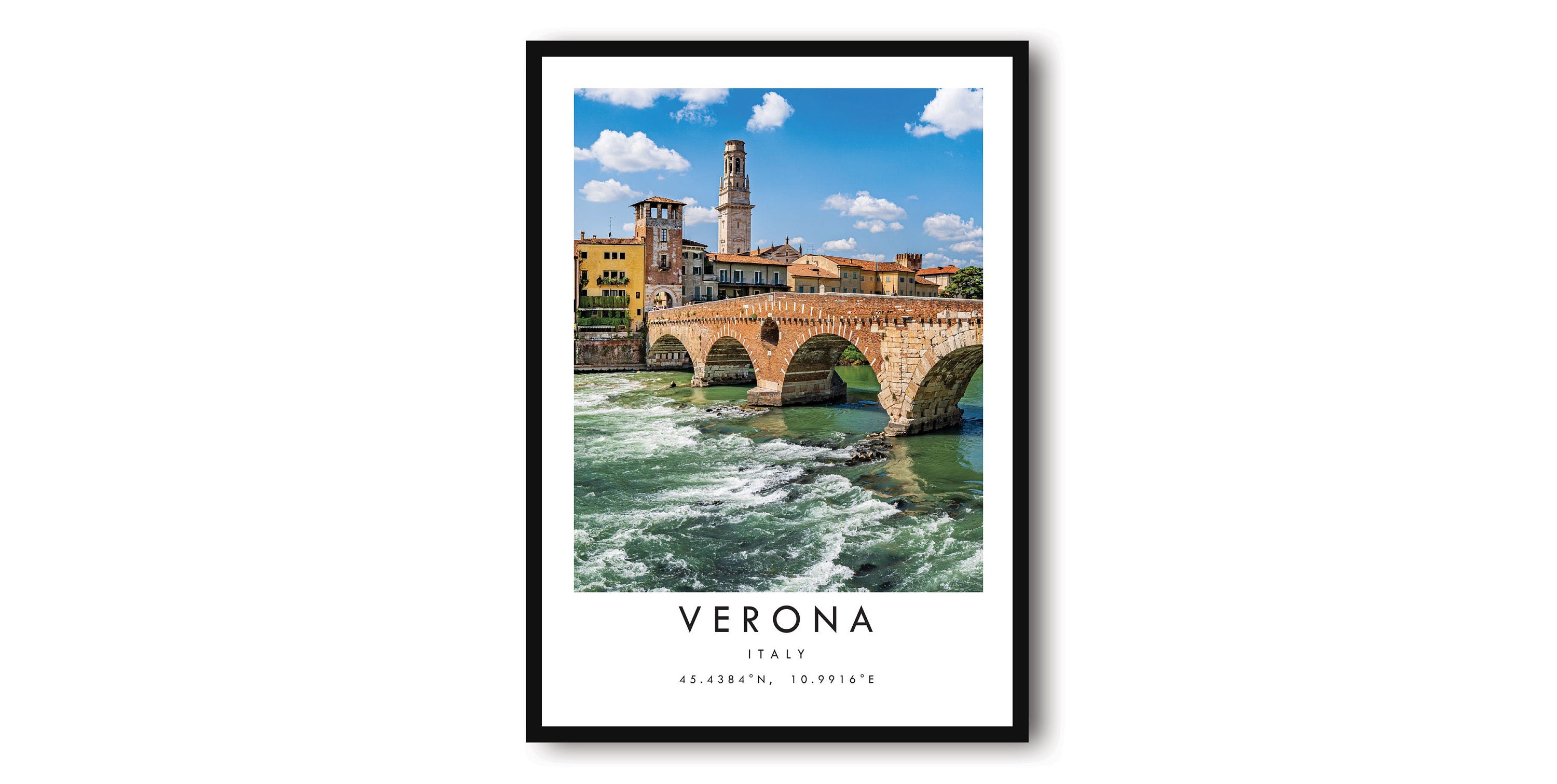 Verona Travel Print, Italy Poster, Unique Wallart Decor, Colour Print, Home Decor, Italy Verona, Popular Print A1/A2/A3/A4/A5