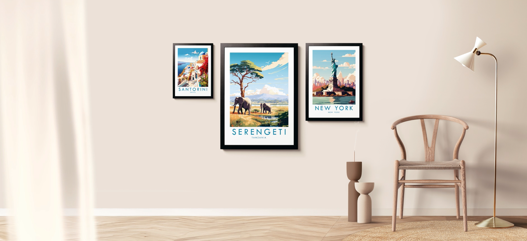 Colourful Travel Wall Art Ideas for Your Home