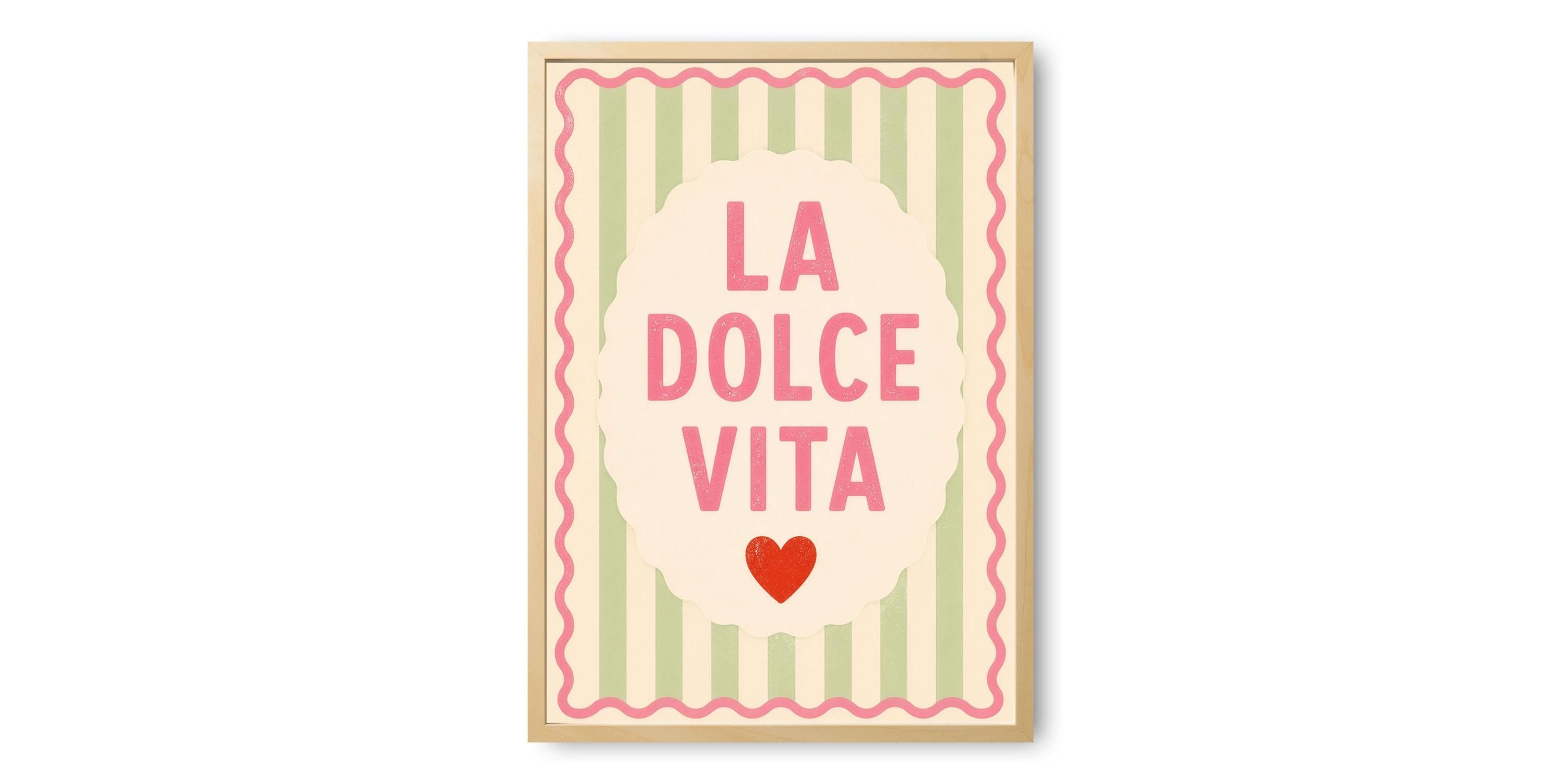 La Dolce Vita Print
