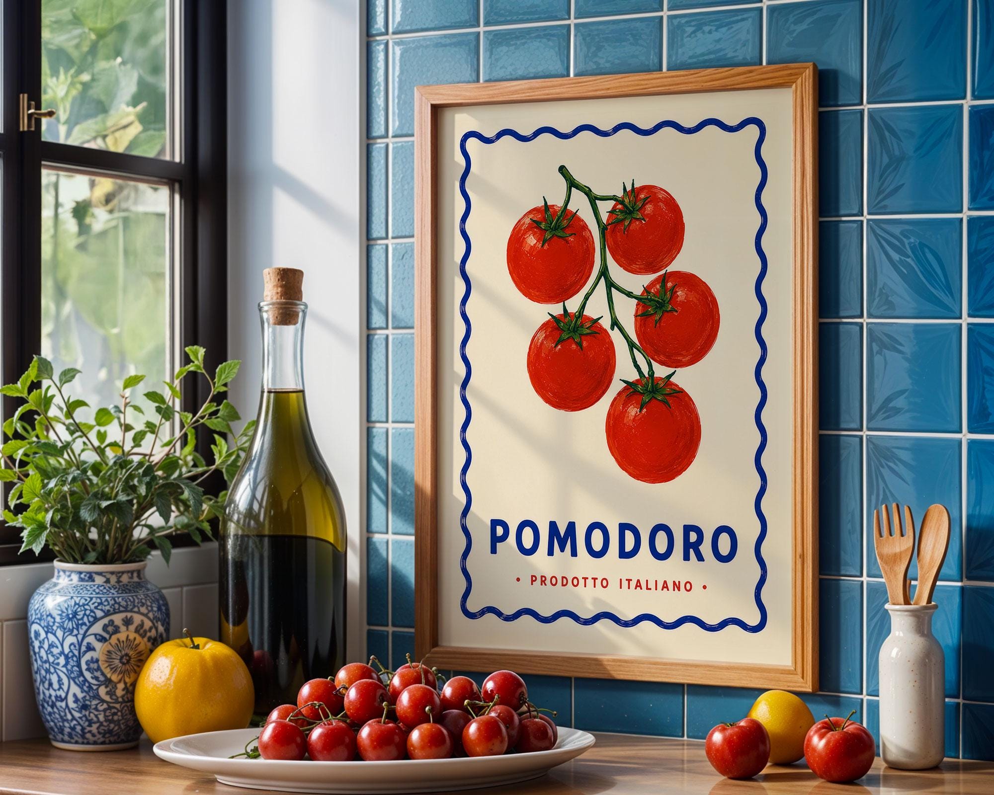 Pomodoro Tomato Print