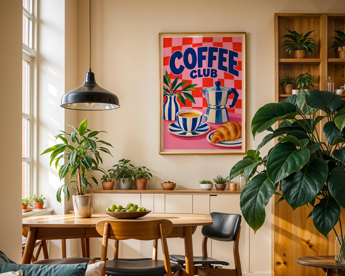 Coffee Club Print