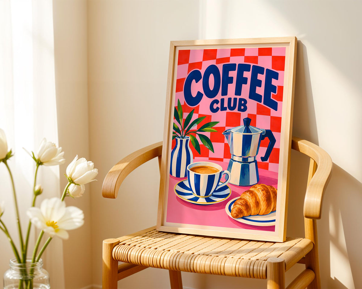 Coffee Club Print