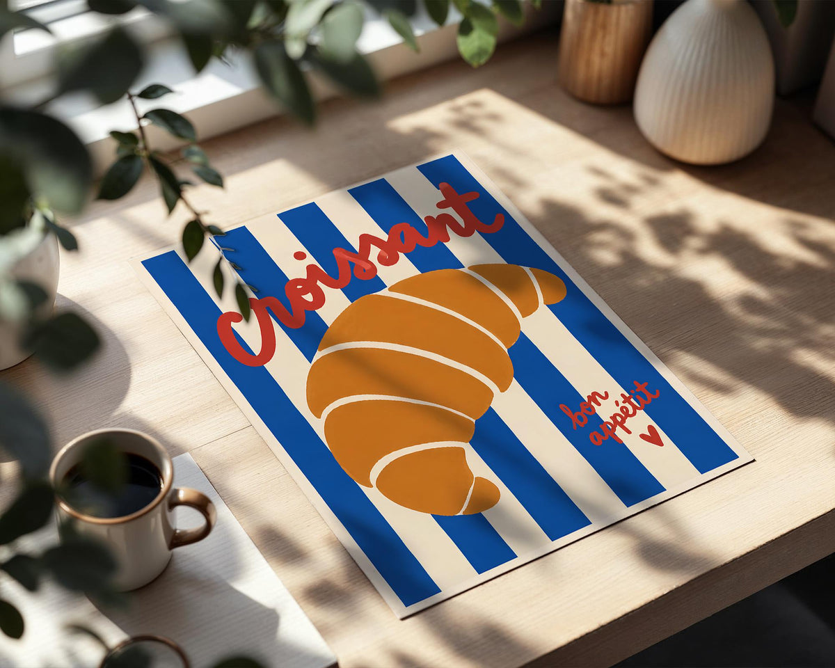 Croissant Print