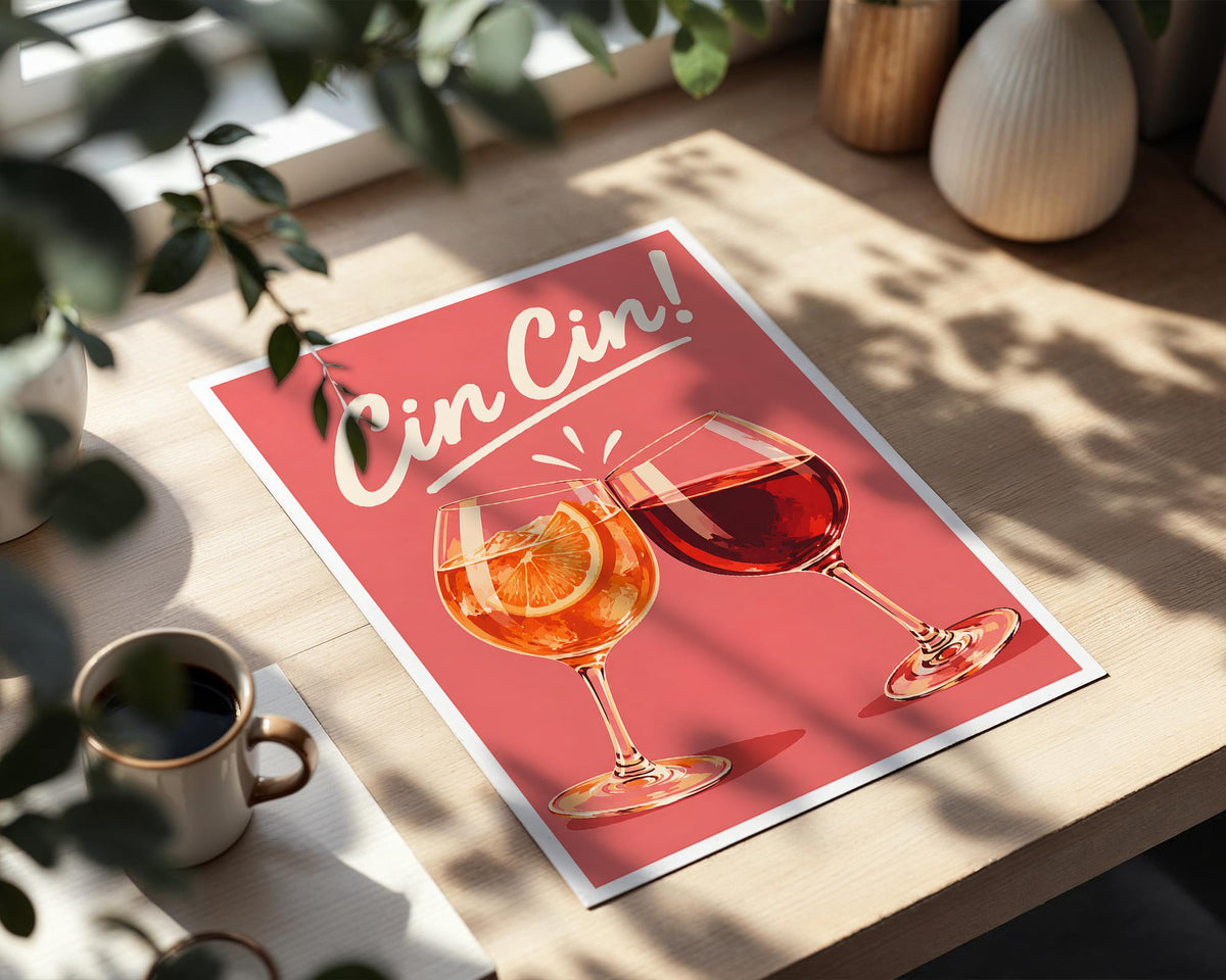 Cin Cin Print