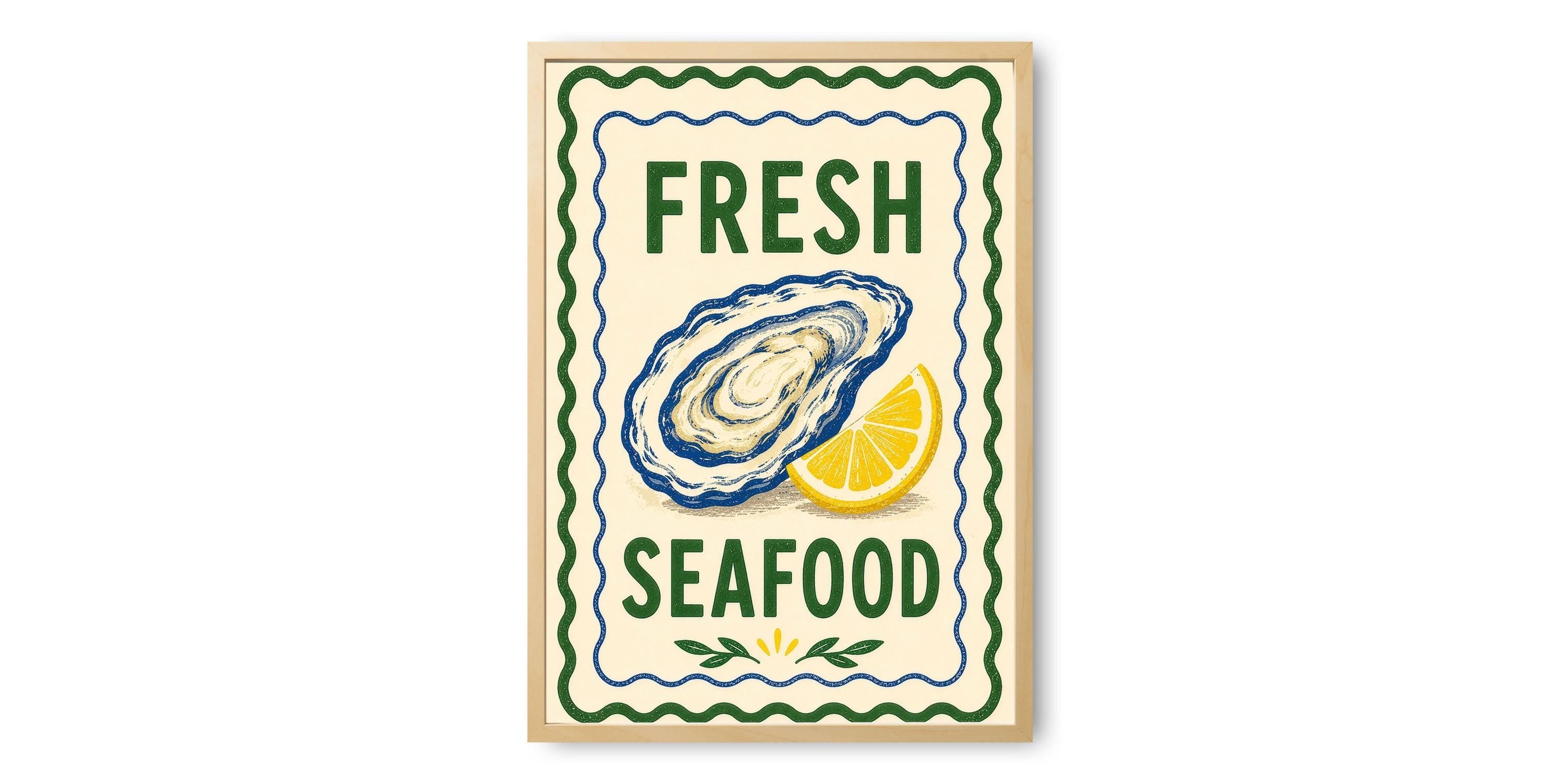 Fresh Seafood Print