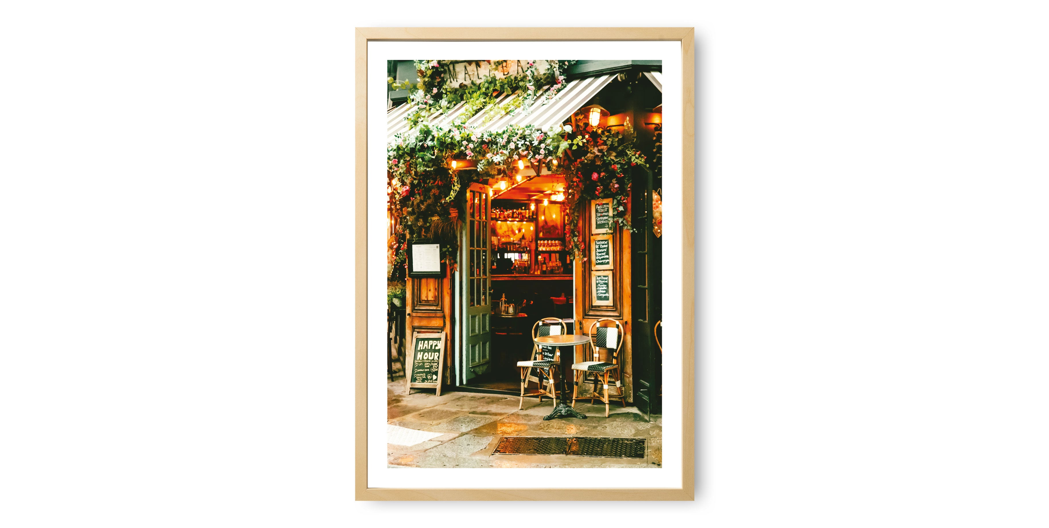 Paris Café Entrance