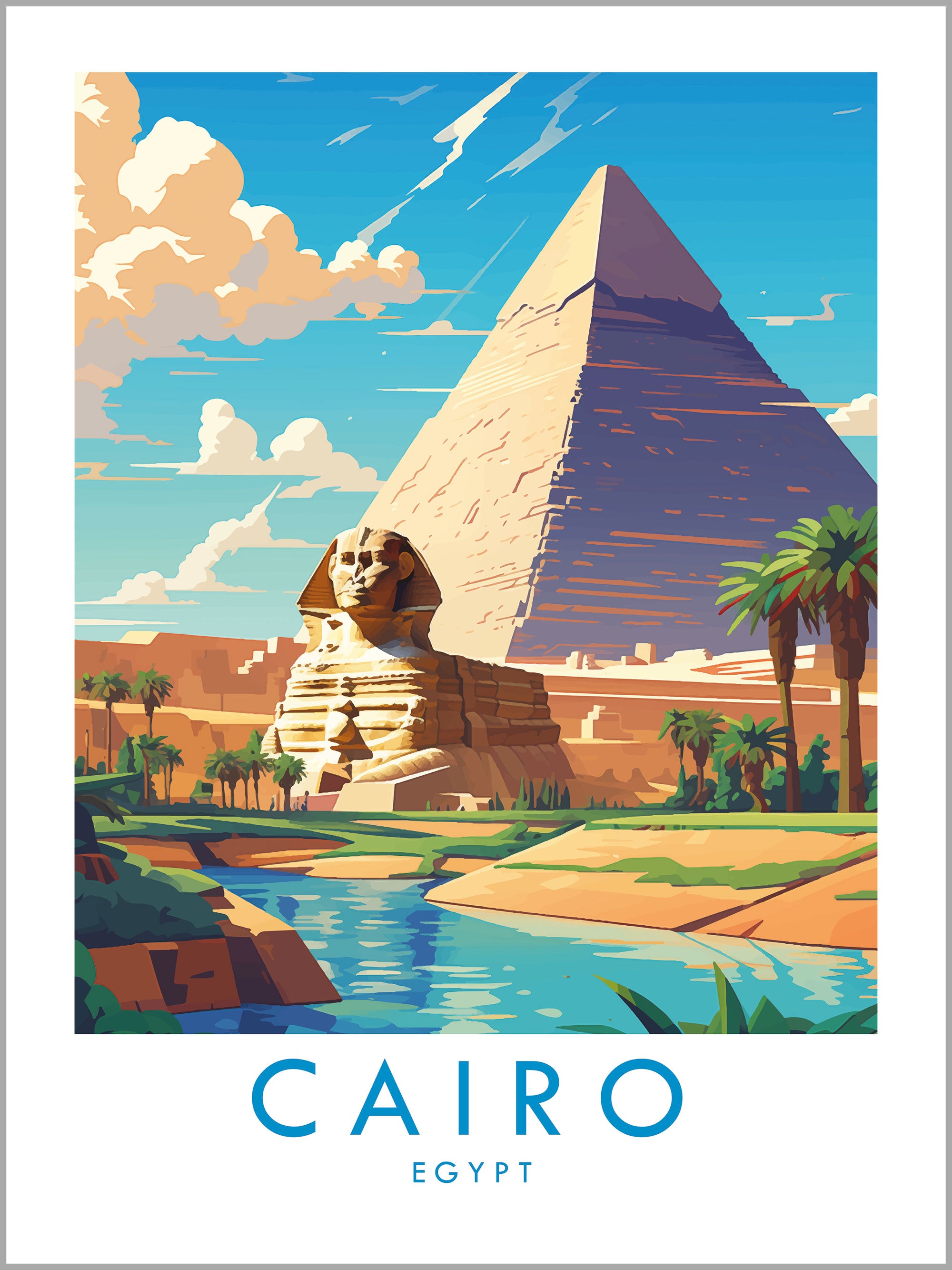 Cairo Travel Print