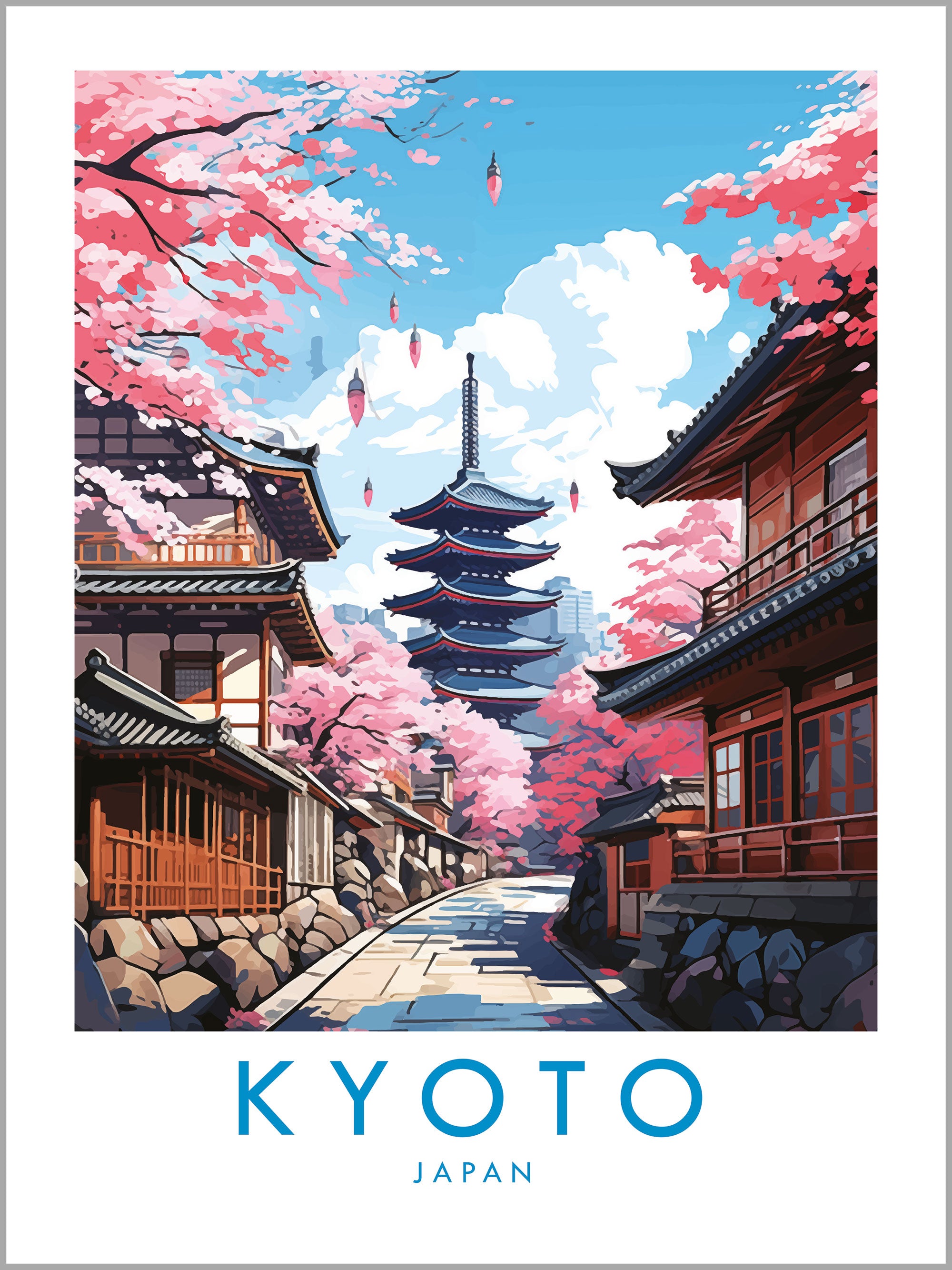 Kyoto Travel Print
