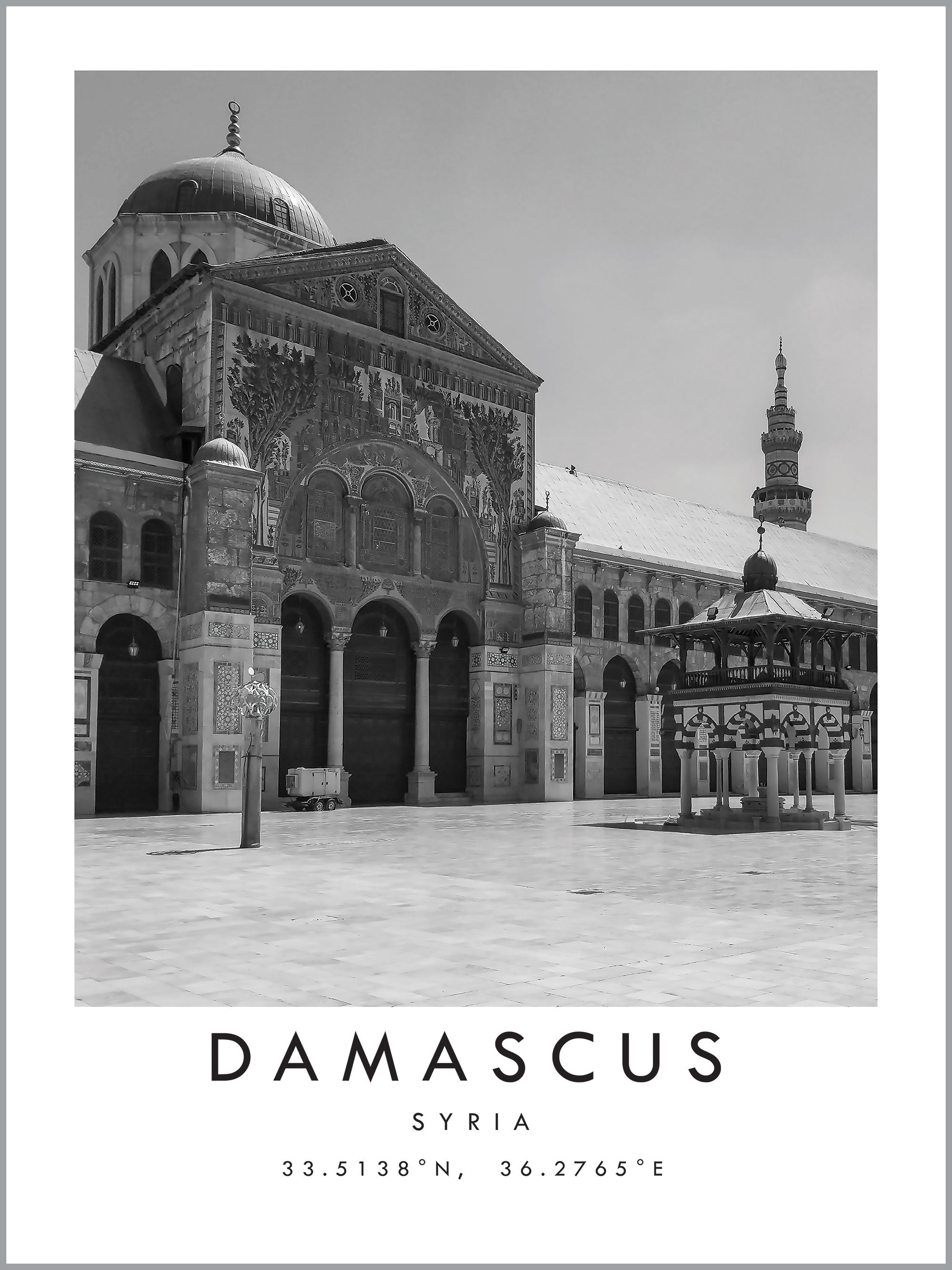 Damascus Travel Print
