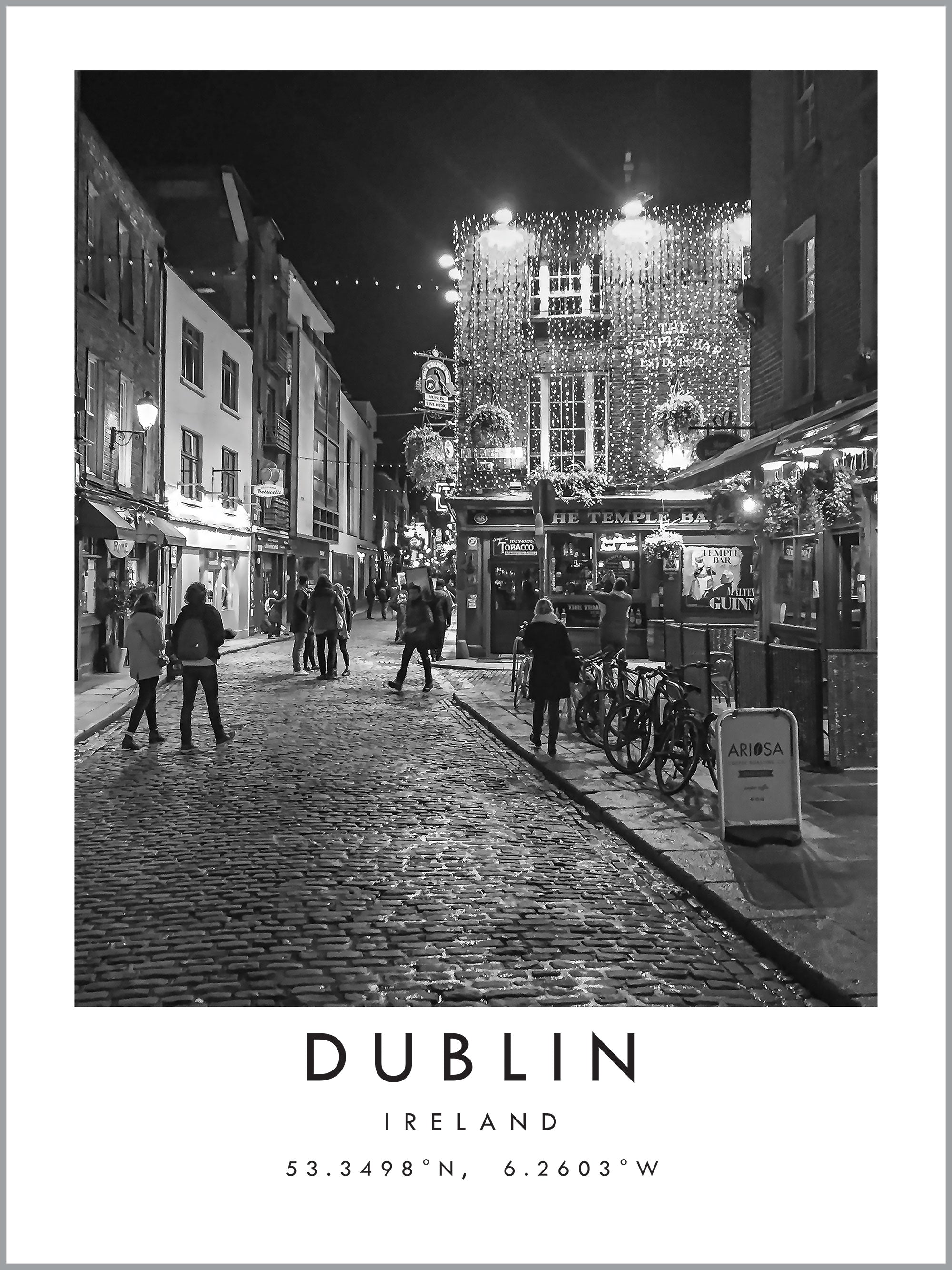 Dublin Travel Print